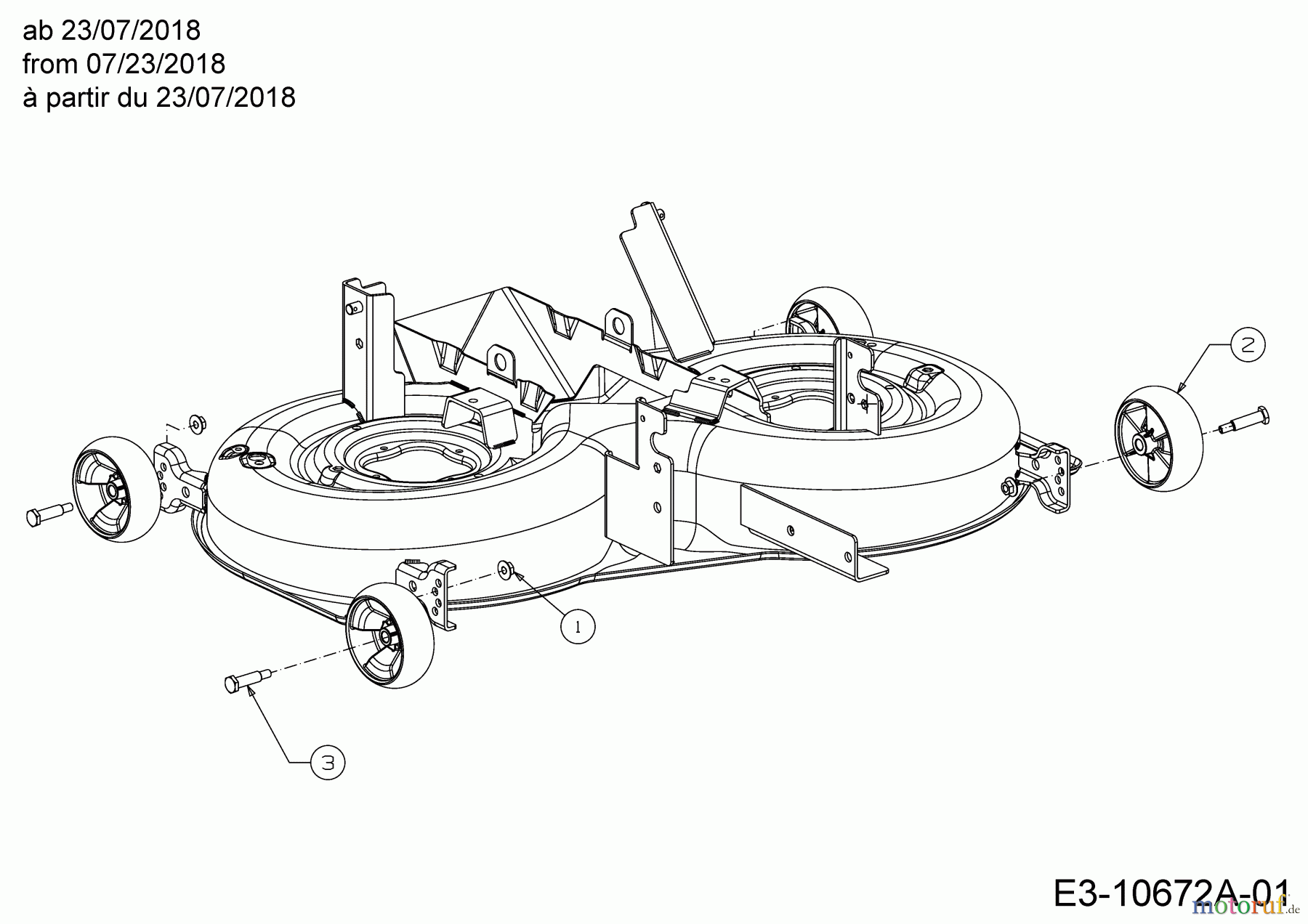  Wolf-Garten Rasentraktoren 106.220 HP 13QAA1VR650  (2019) Räder Mähwerk