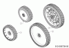Wolf-Garten A 460 ASPHW 12DWTV5E650 (2022) Ersatzteile Räder