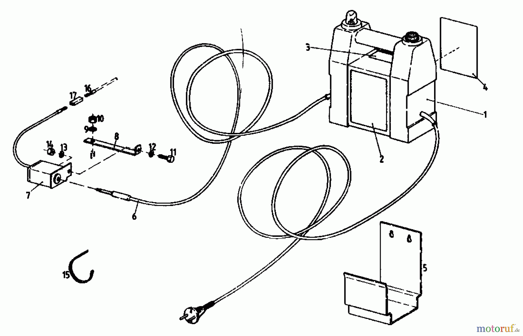  Gutbrod Schneeräumer SR 800 E 02888.06  (1989) Elektrostarter