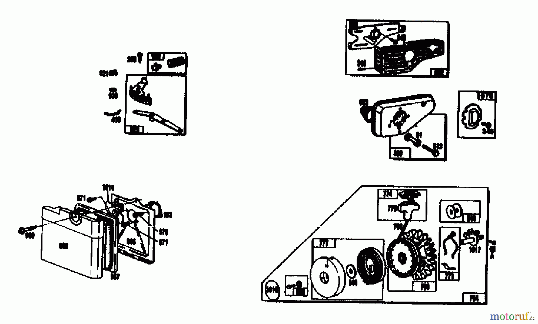  Gutbrod Balkenmäher BM 710 07515.02  (1989) Reversierstarter