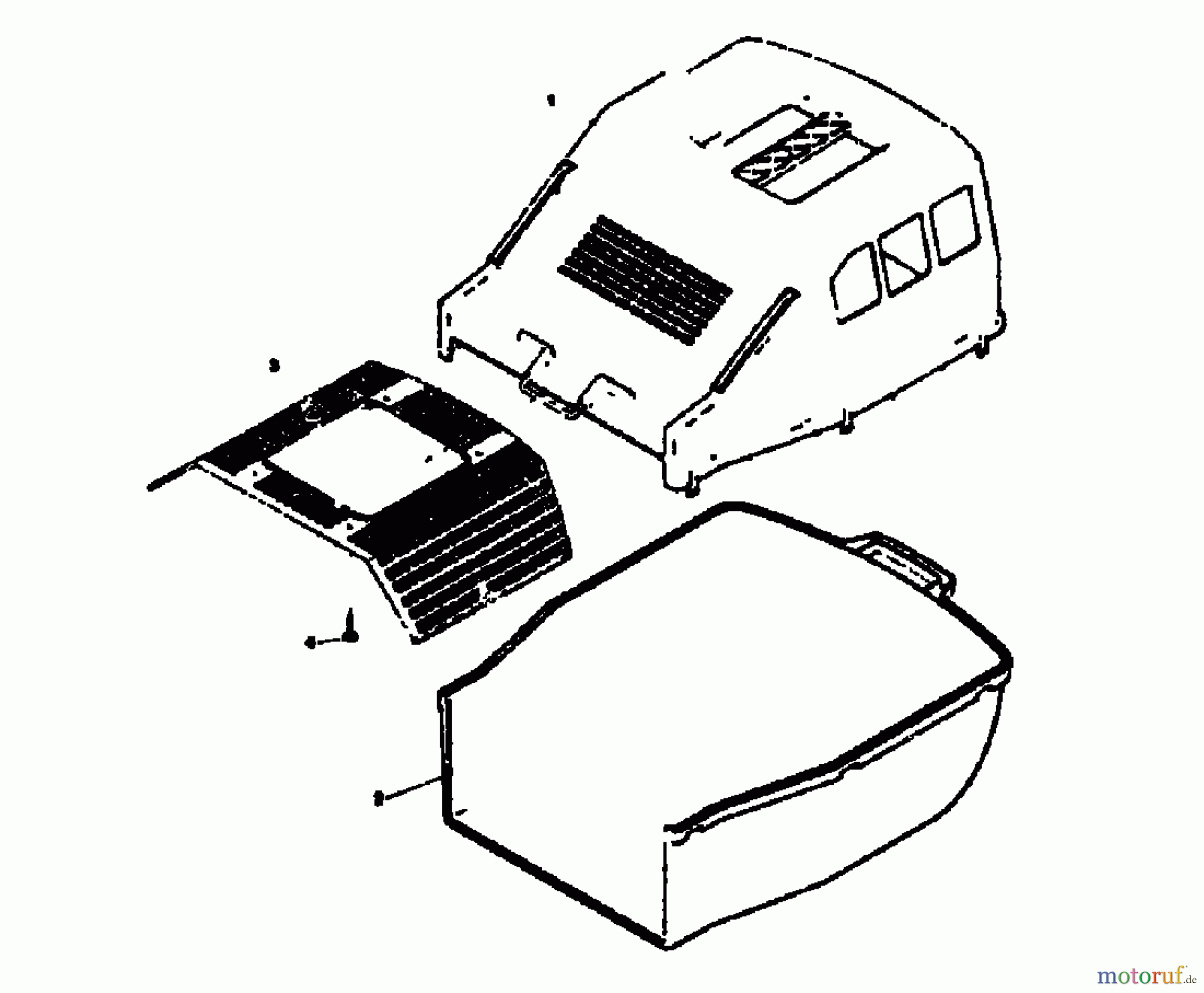  MTD Elektrovertikutierer DELUXE 28 E 180-0113  (1990) Grasfangkorb