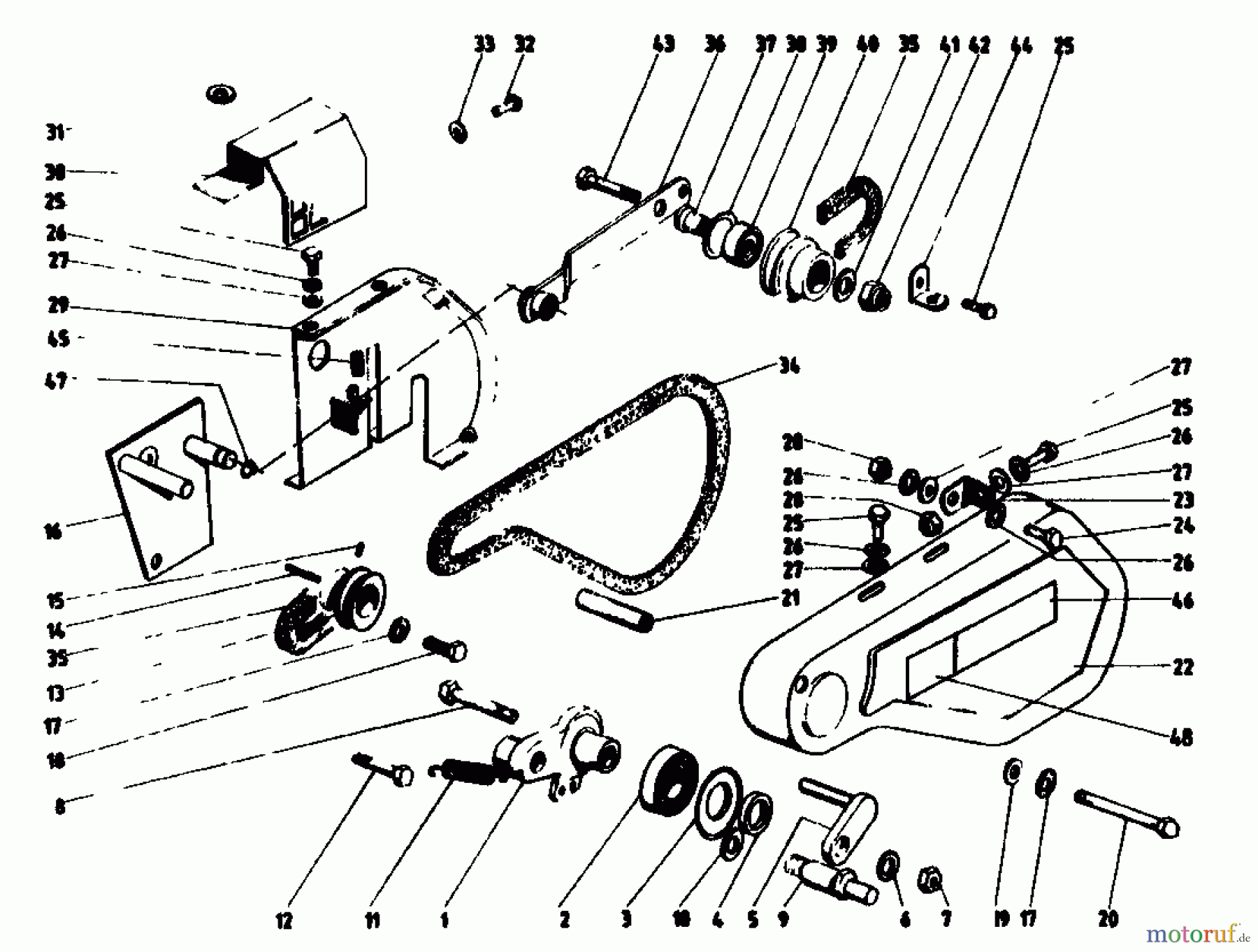  Golf Motorhacken 162 MS 4 07514.04  (1991) Fahrantrieb