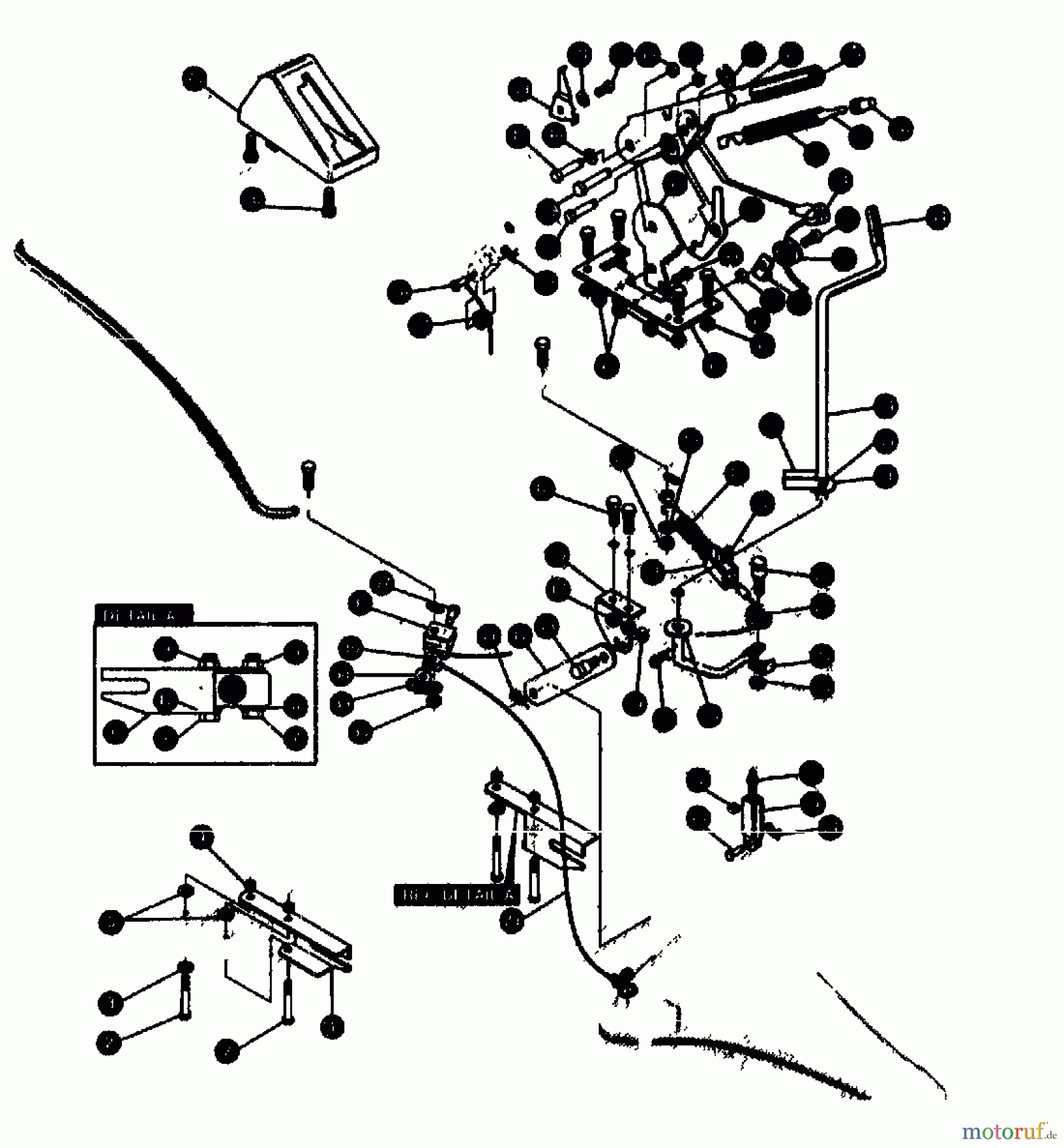  Gutbrod Rasentraktoren RSB 80-10 04015.09  (1994) Mähwerksaushebung