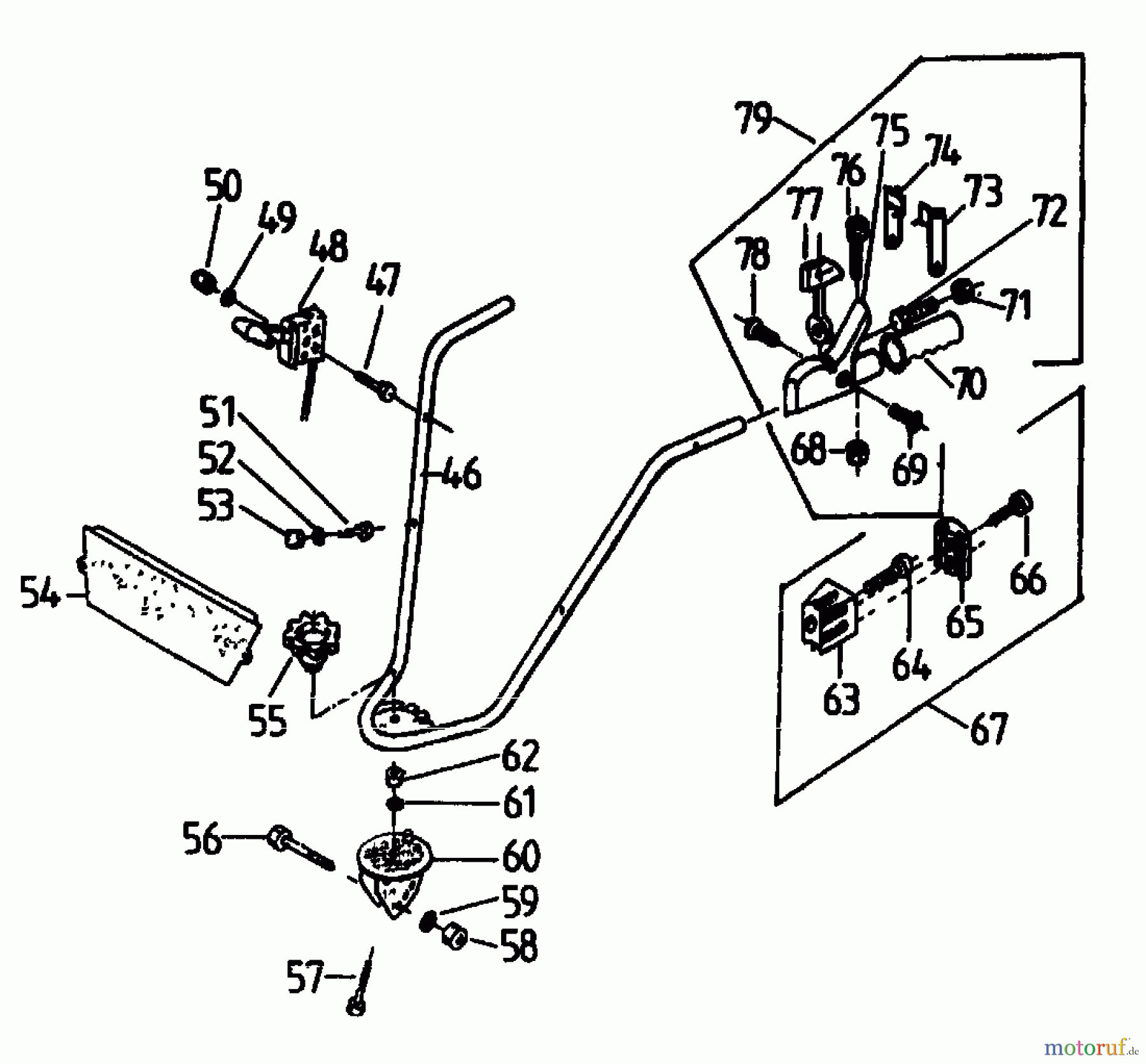  Gutbrod Motorhacken MK 90-50 07520.02  (1994) Holm