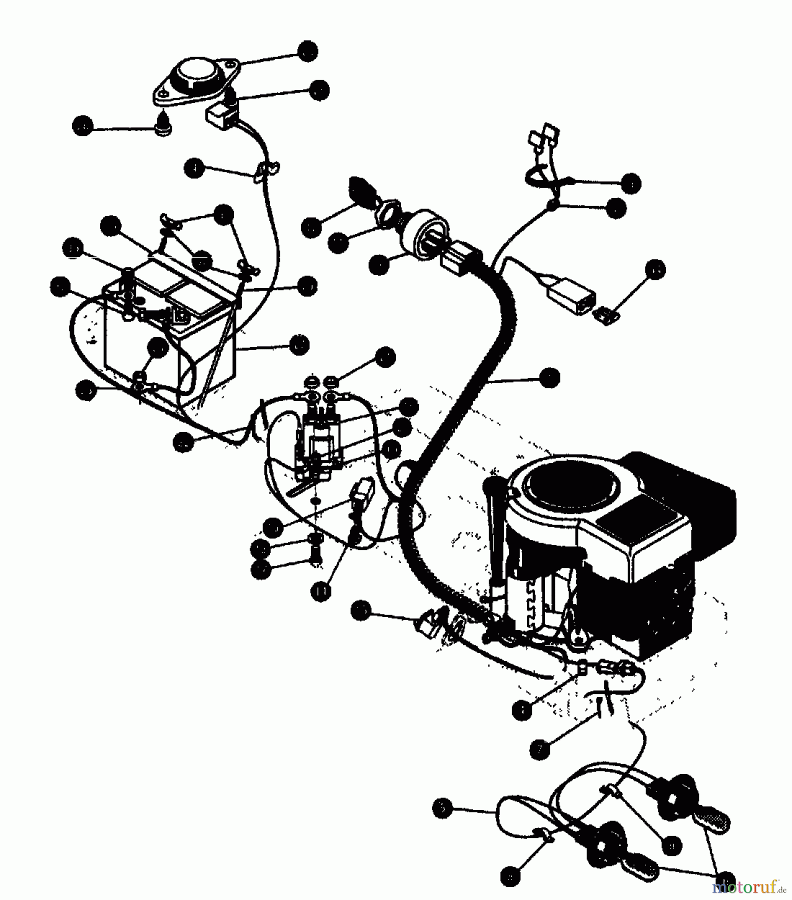  Gutbrod Rasentraktoren RSB 80-10 04015.09  (1994) Elektroteile