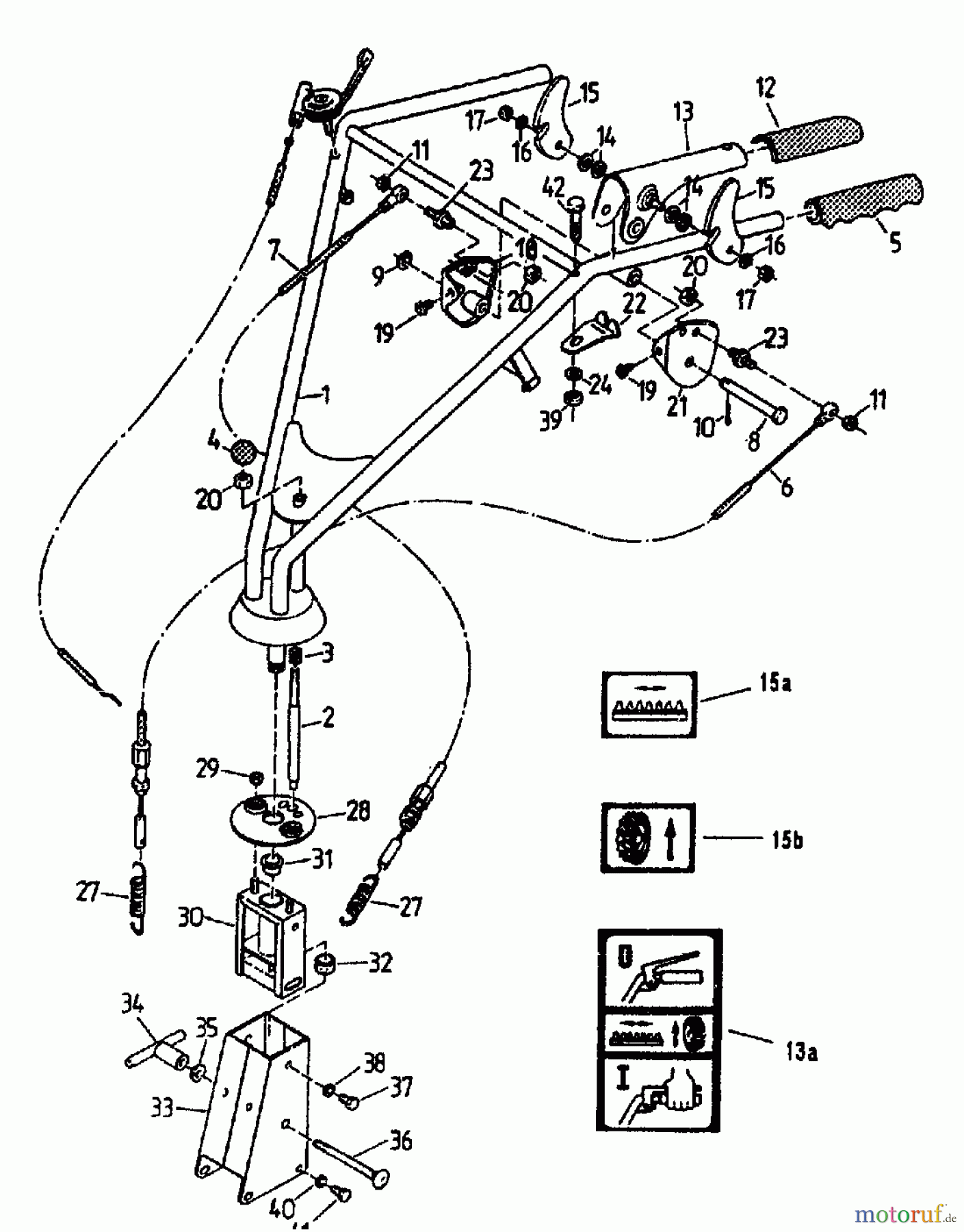  Gutbrod Balkenmäher BM 91 07517.04  (1995) Holm