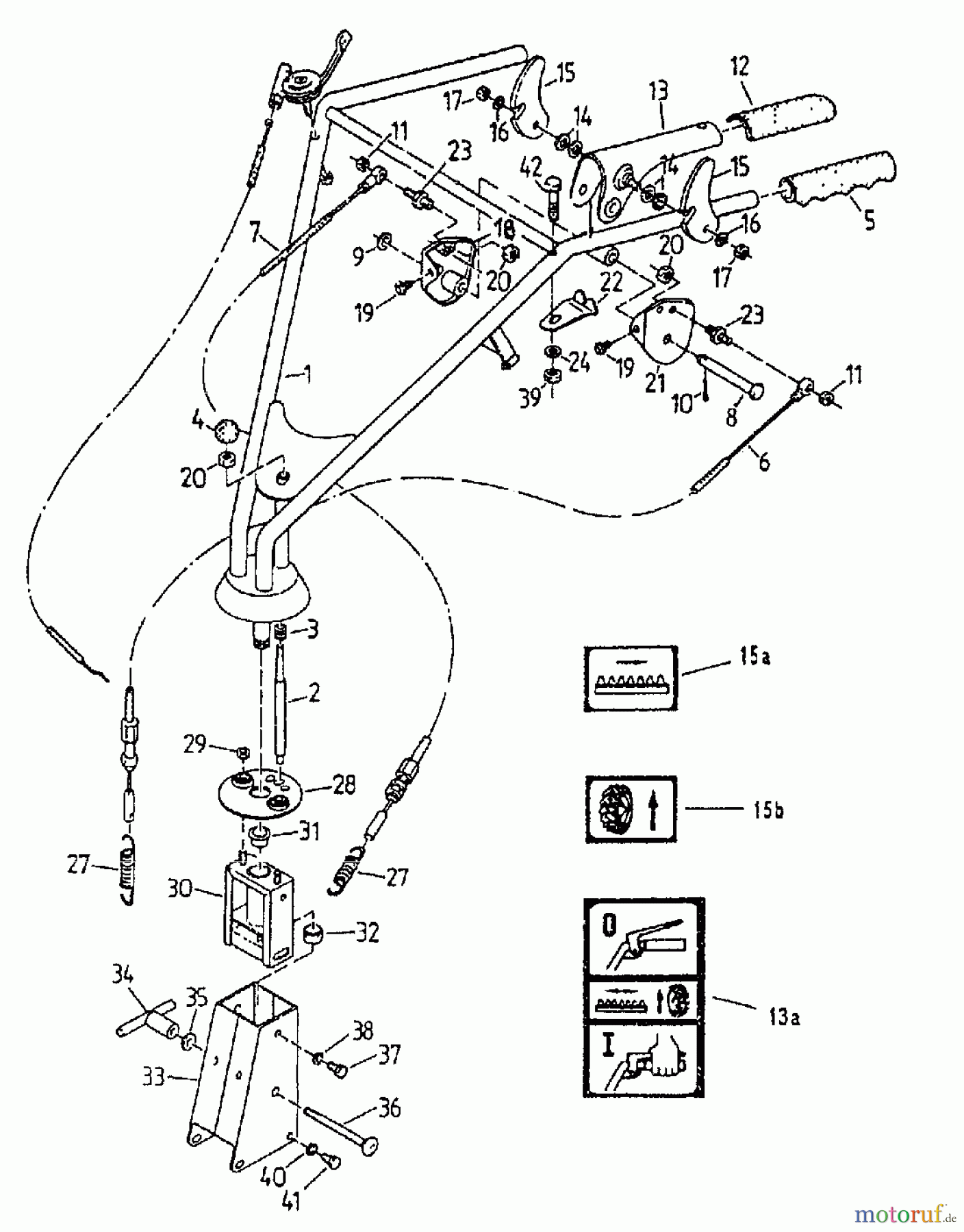  Gutbrod Balkenmäher BM 91 07517.04  (1996) Holm