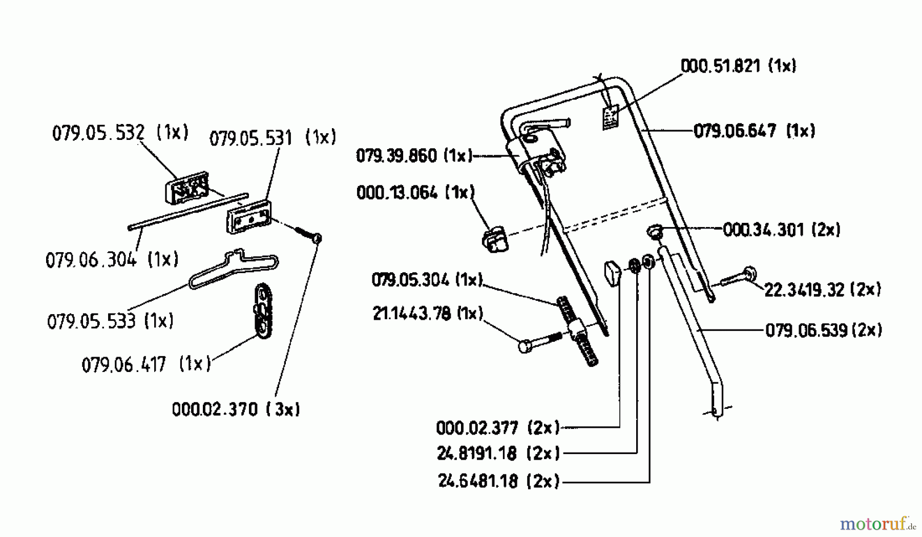  Floraself Elektromäher 1140 E 04052.05  (1996) Holm