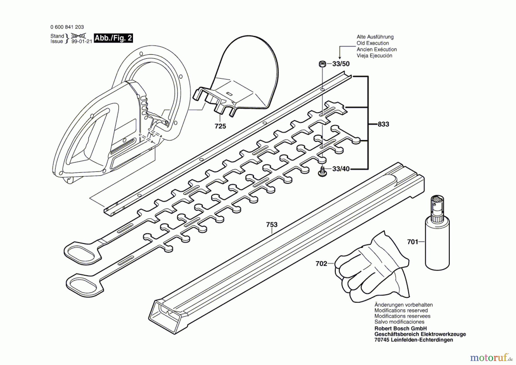  Bosch Gartengeräte Heckenschere AHS 55 Seite 2