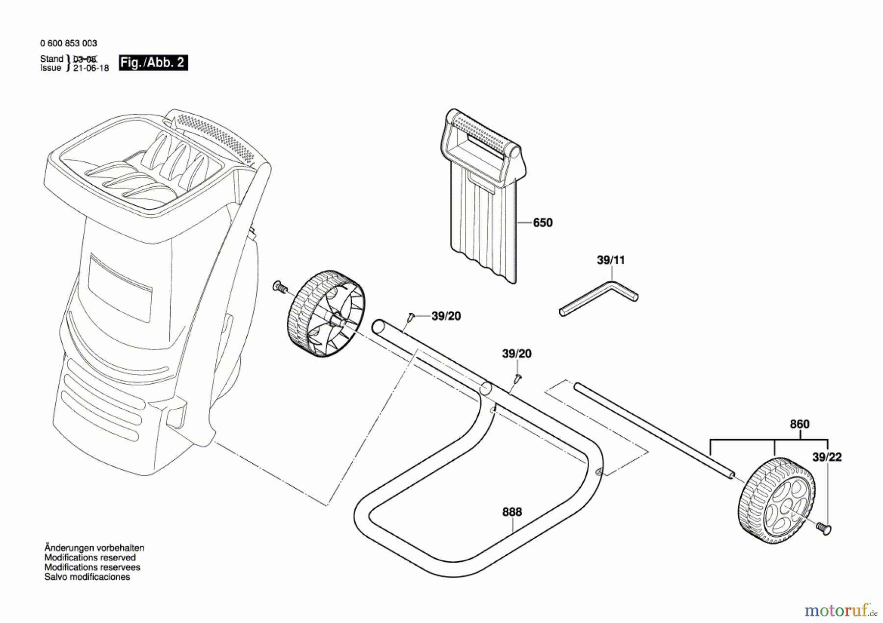  Bosch Gartengeräte Häcksler AXT Rapid 180 Seite 2