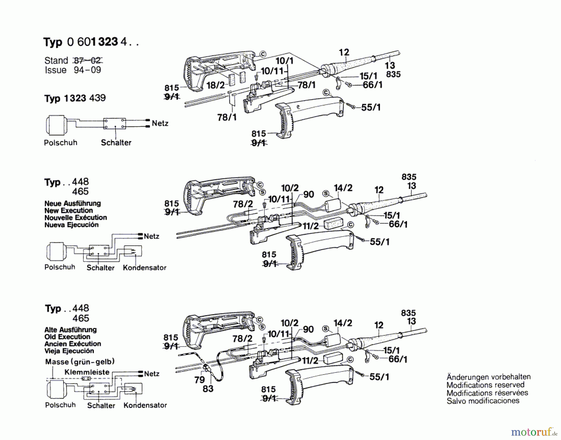  Bosch Werkzeug Winkelschleifer ---- Seite 2