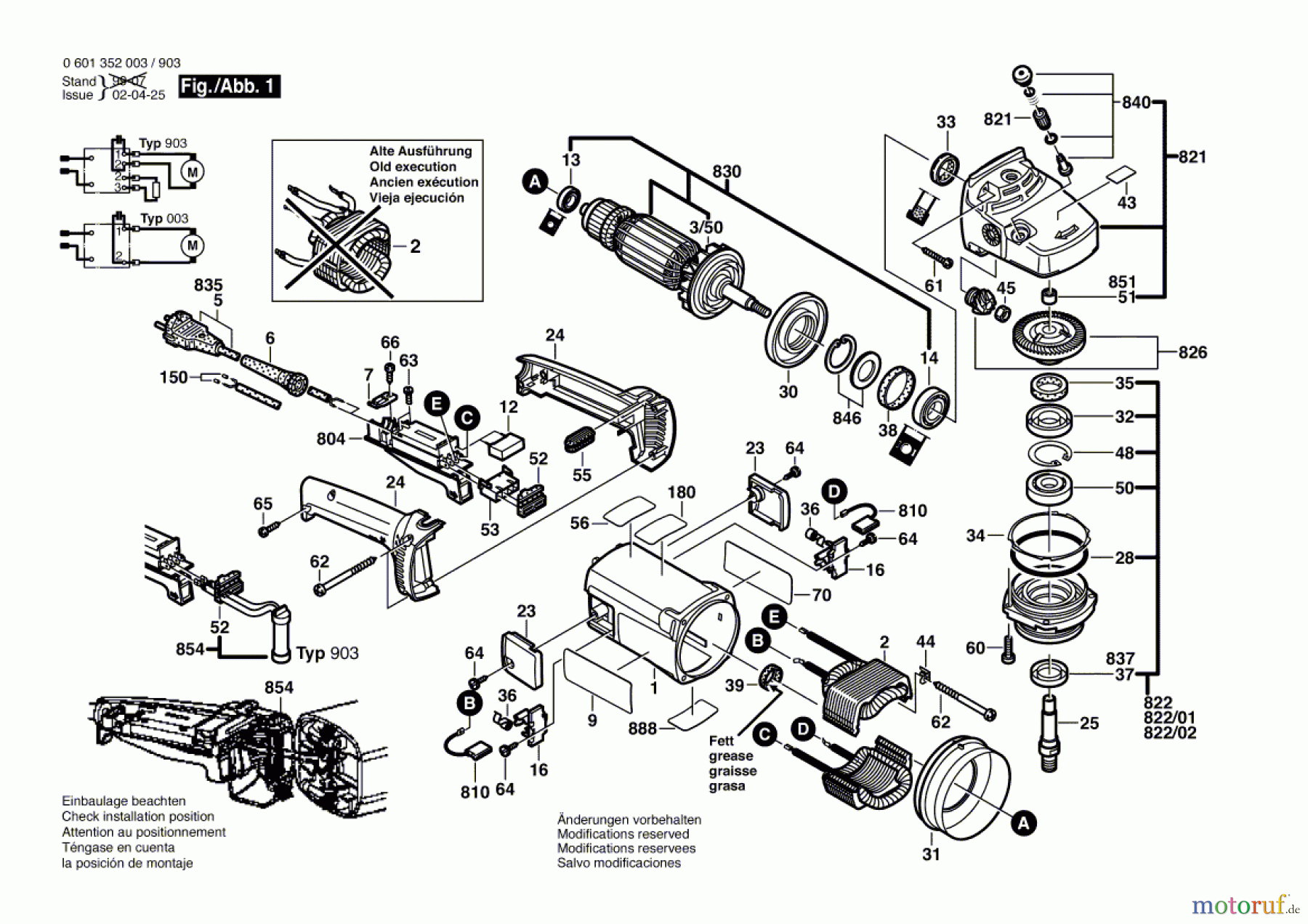  Bosch Werkzeug Winkelschleifer GWS 18-230 Seite 1