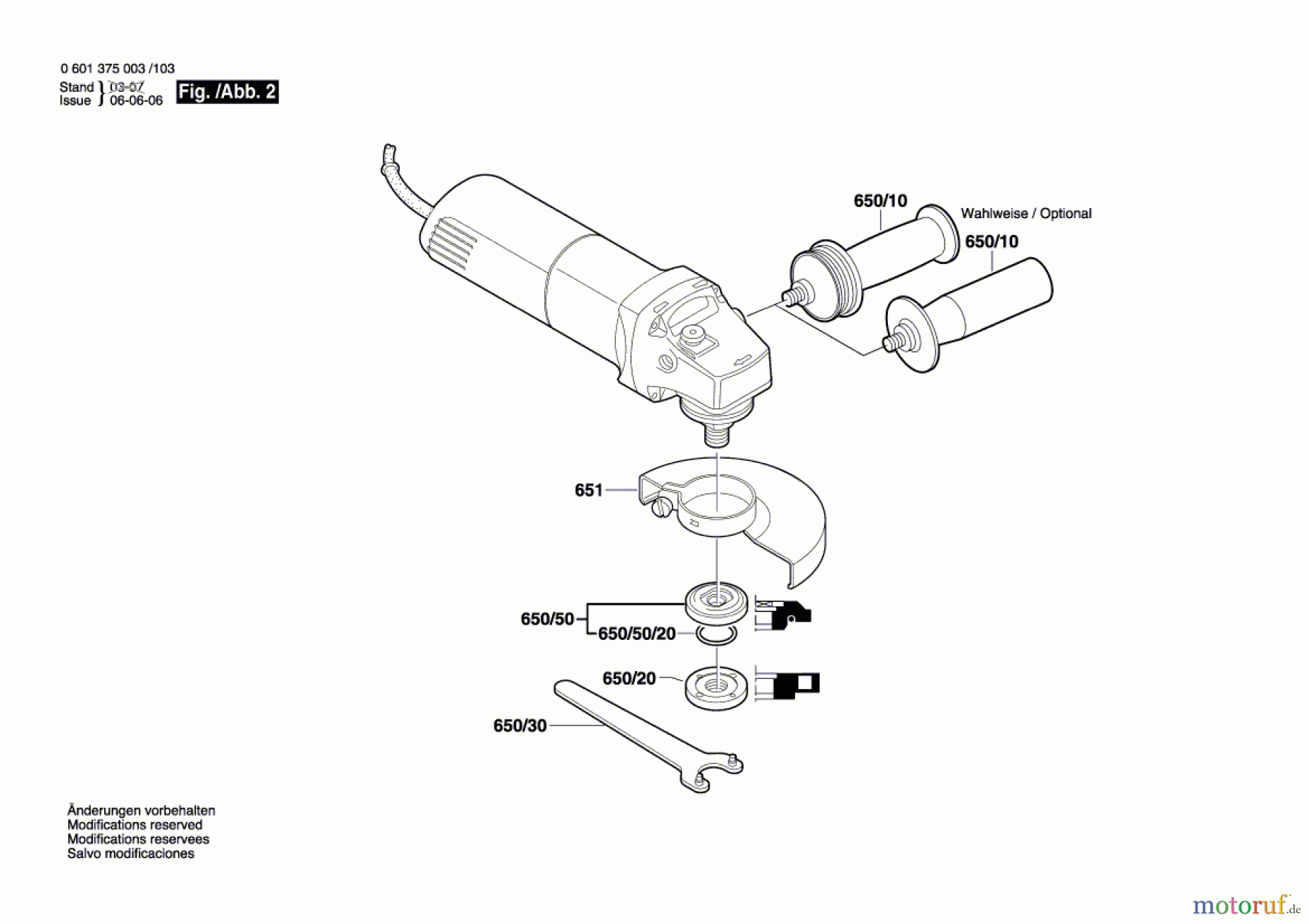  Bosch Werkzeug Winkelschleifer GWS 6-115 Seite 2