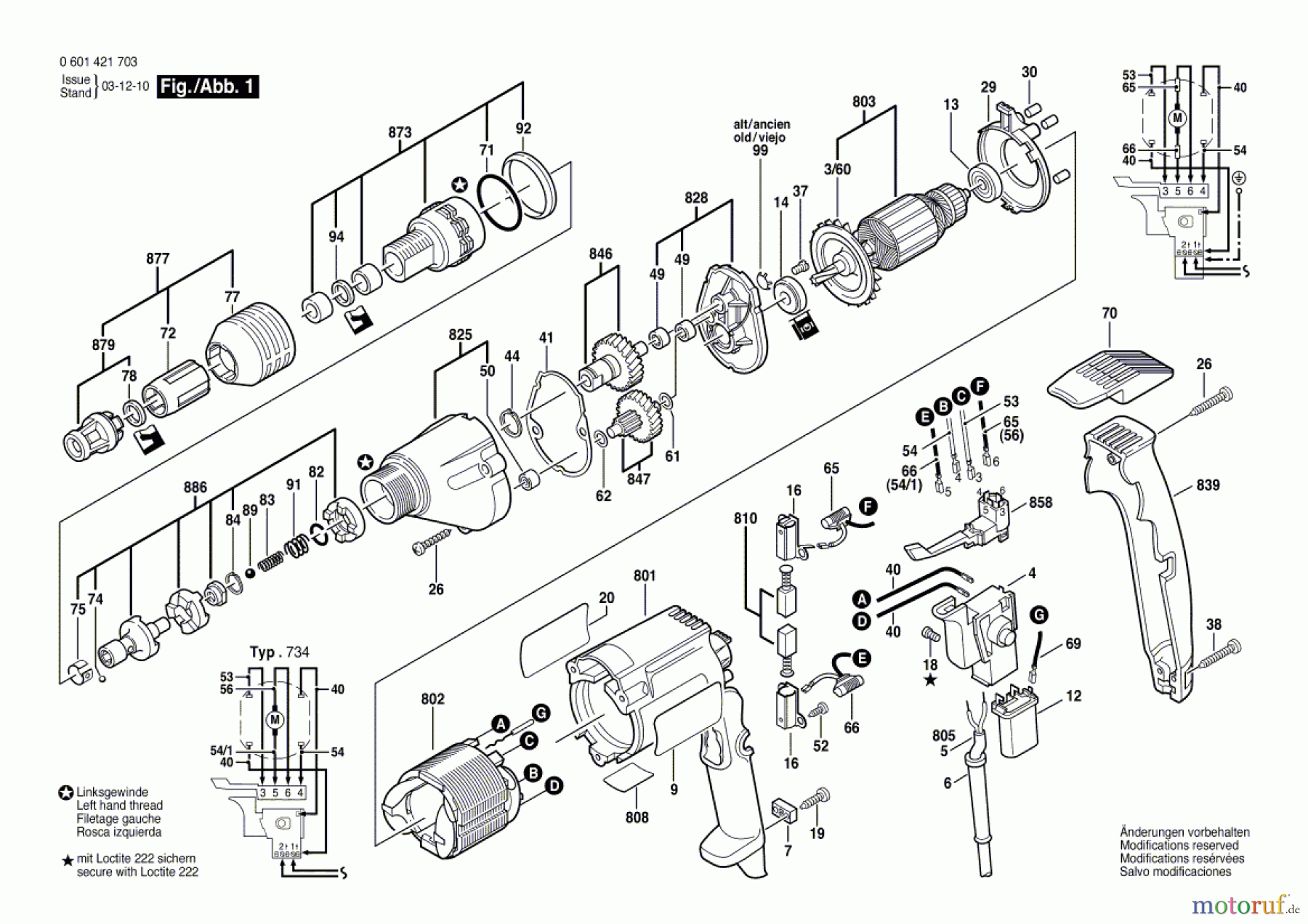  Bosch Werkzeug Bohrschrauber GSR 6-25 TE Seite 1