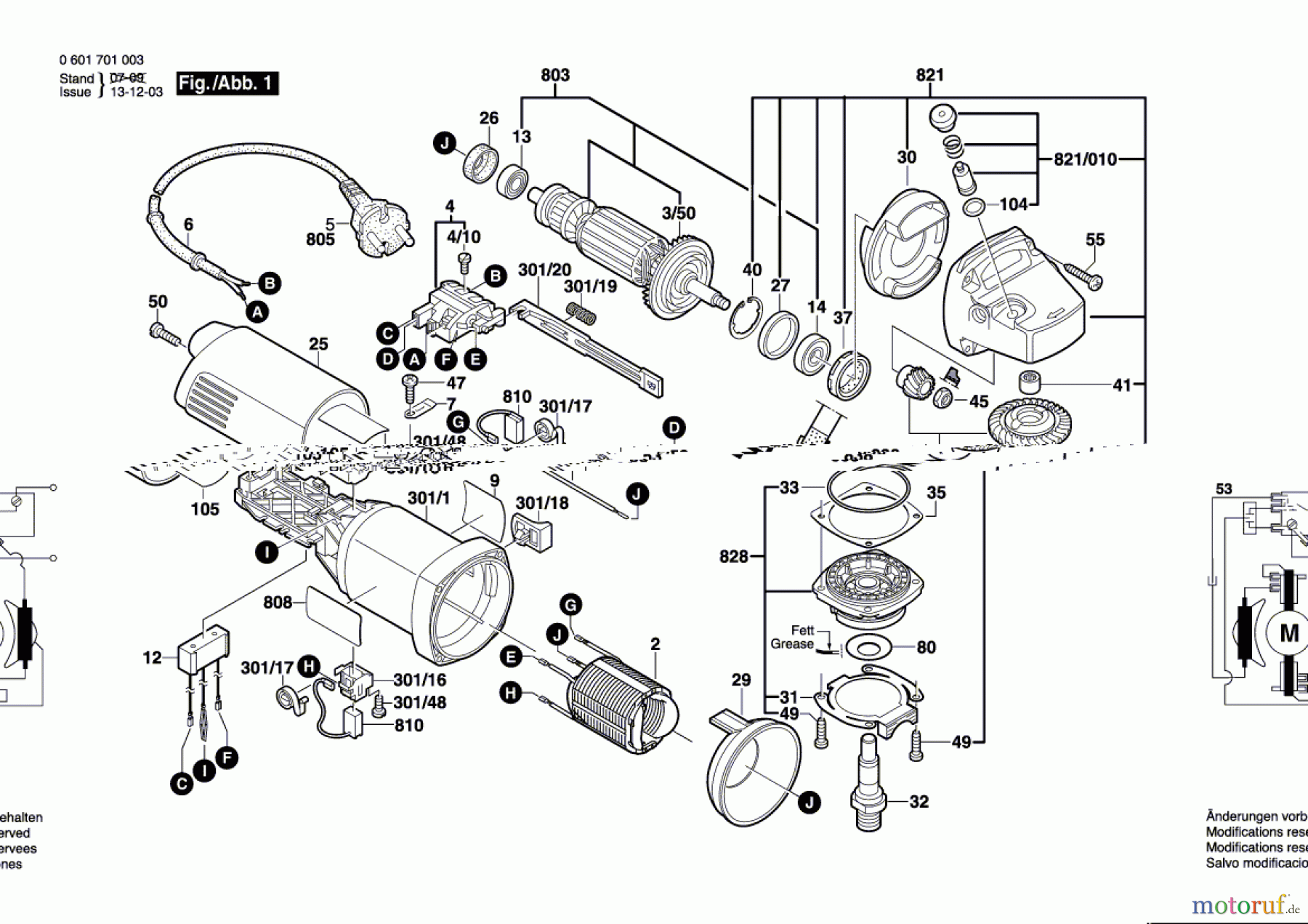  Bosch Werkzeug Winkelschleifer GWS 9-125 Seite 1