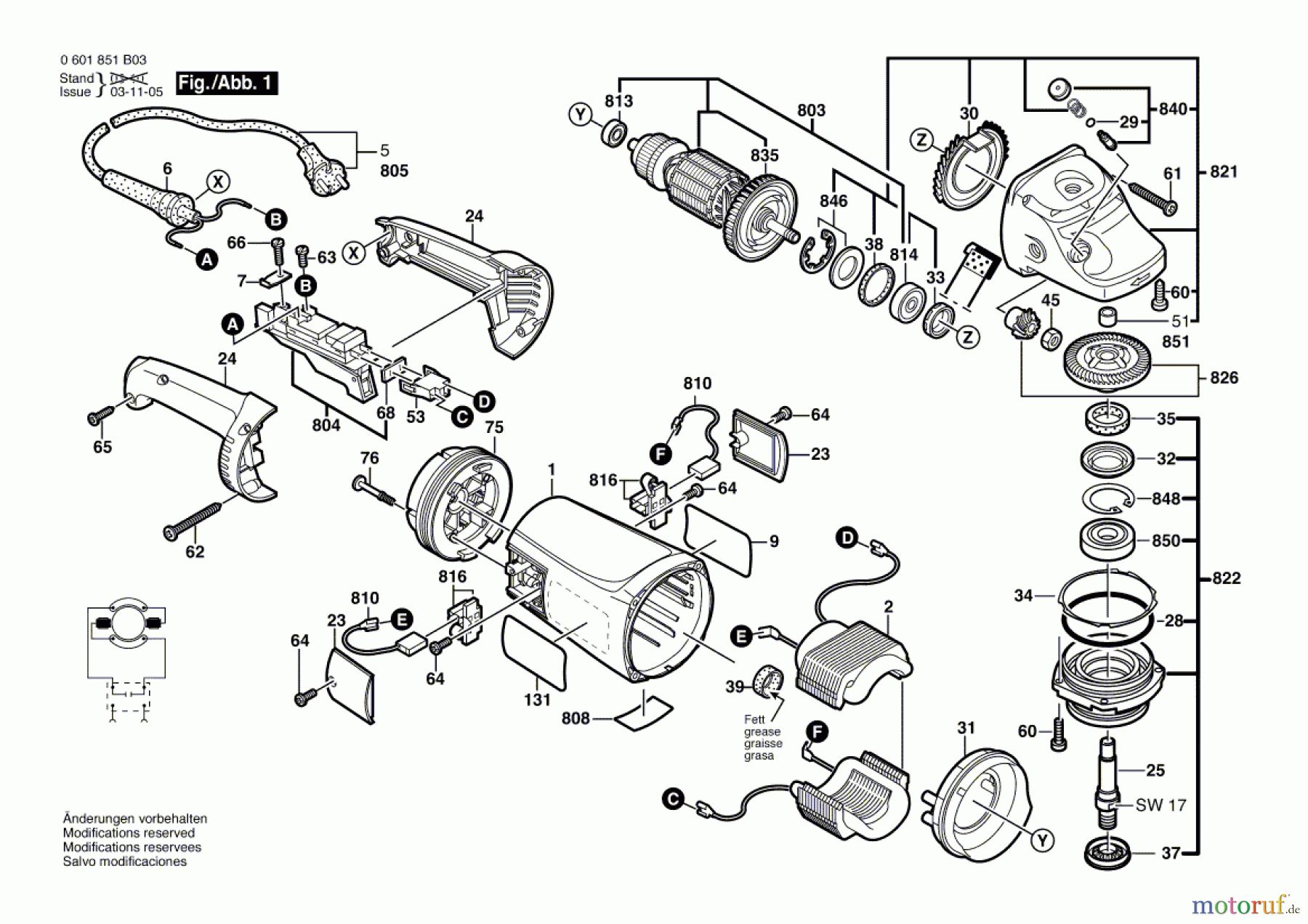  Bosch Werkzeug Winkelschleifer GWS 21-180 HV Seite 1