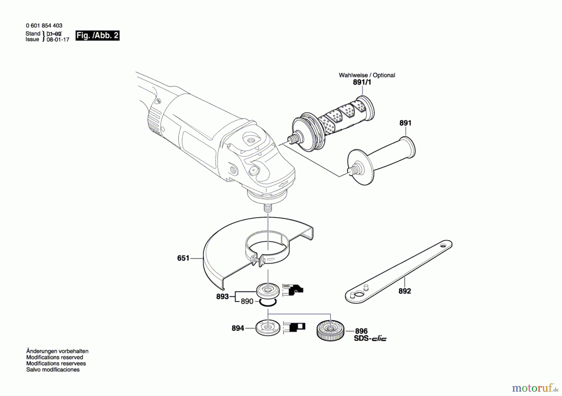  Bosch Werkzeug Winkelschleifer GWS 24-230 Seite 2
