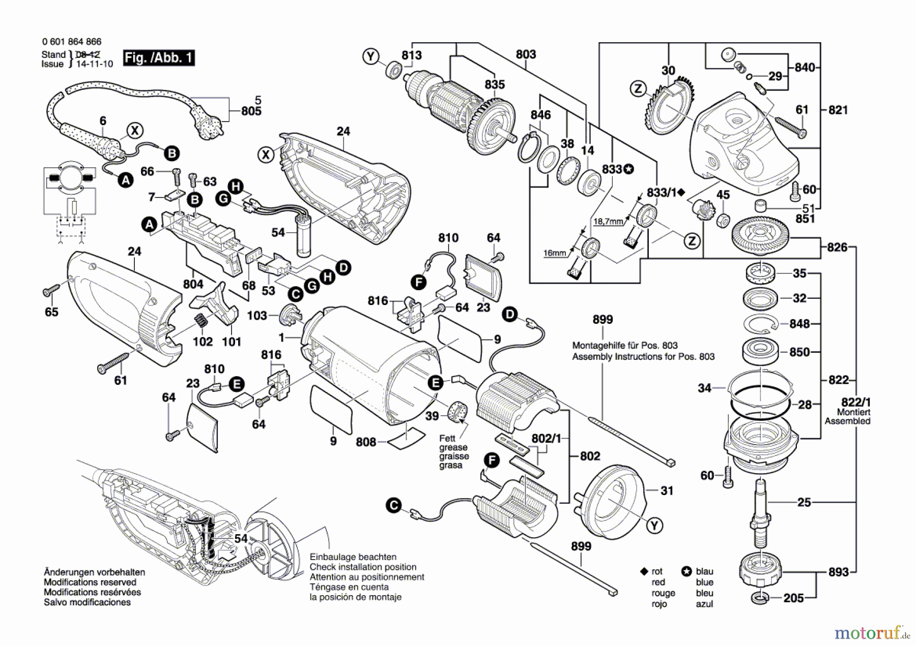  Bosch Werkzeug Winkelschleifer BTI-WKS 230 SE Seite 1