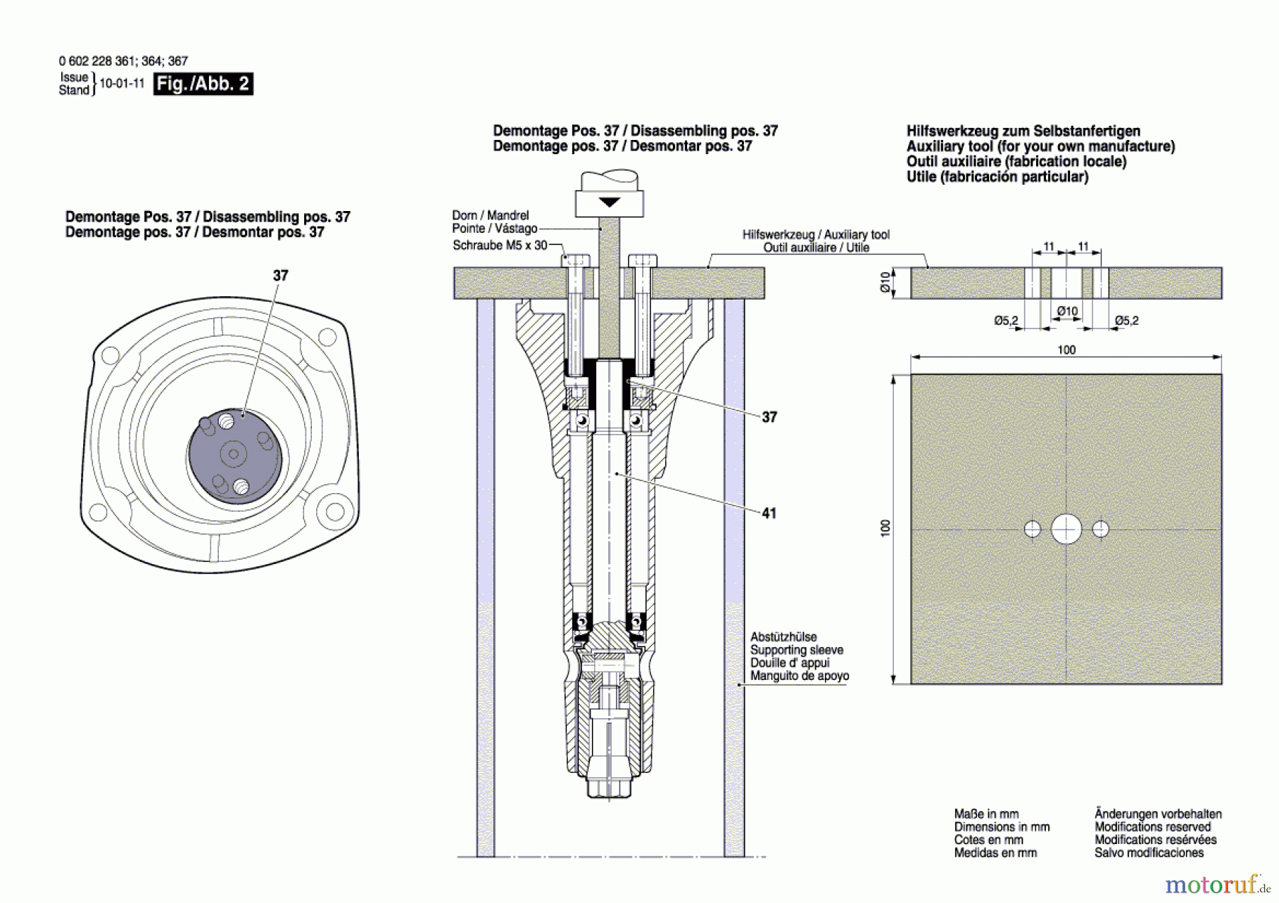  Bosch Werkzeug Hf-Geradschleifer GERADSCHLEIFER Seite 2