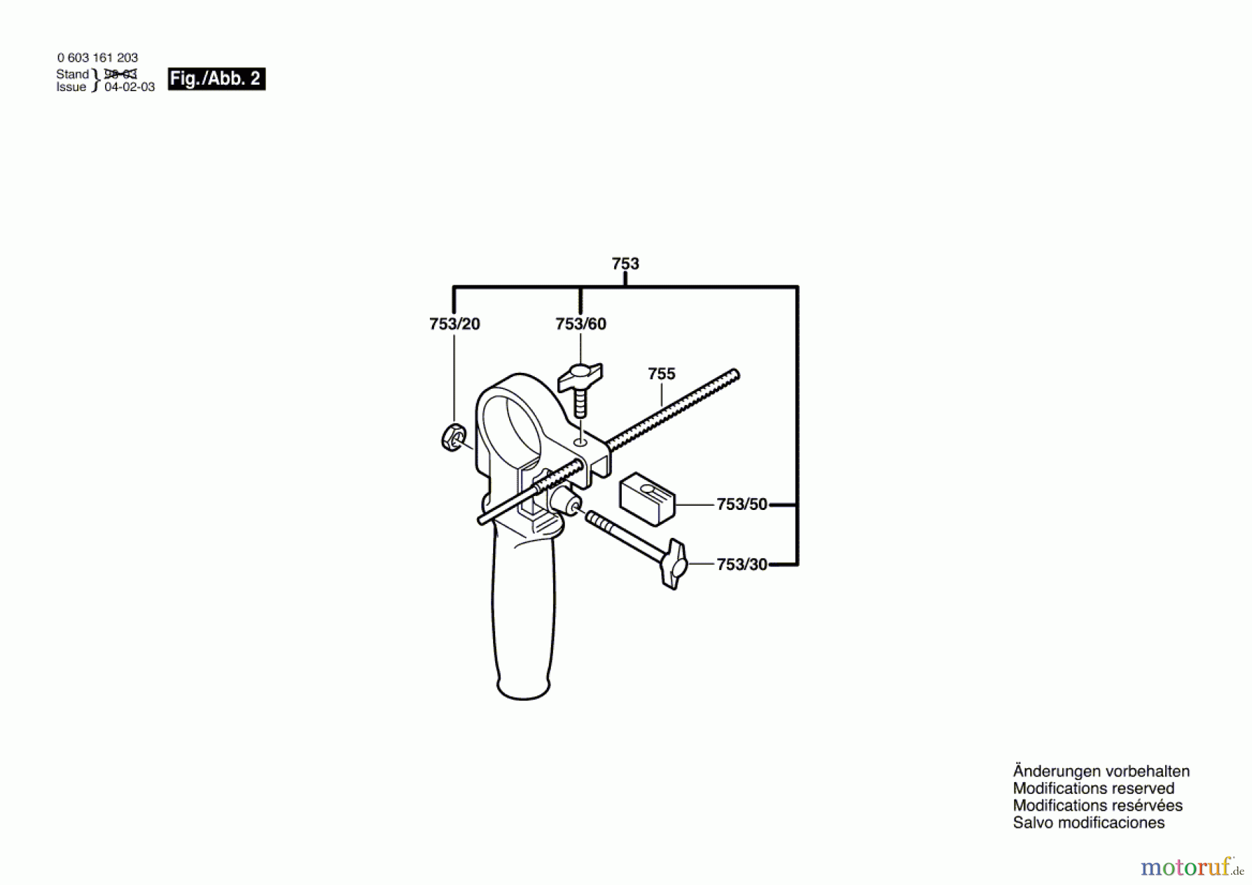  Bosch Werkzeug Schlagbohrmaschine PSB 680-2 Seite 2