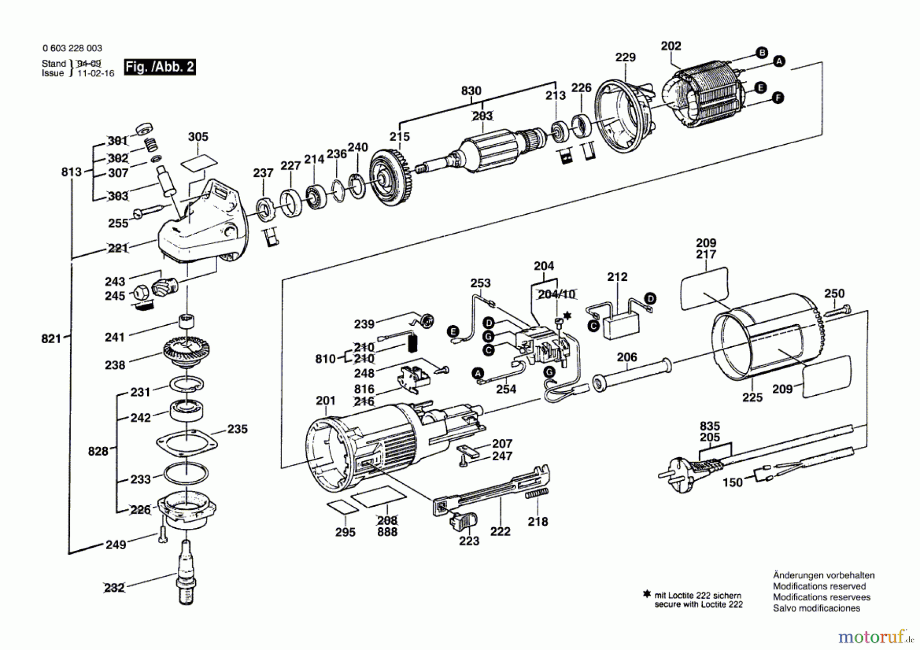  Bosch Werkzeug Schattenfugenfräse PSF 22 Seite 2