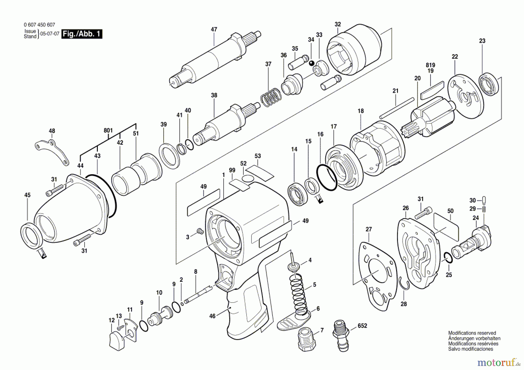  Bosch Werkzeug Schlagschrauber DDS 3/4