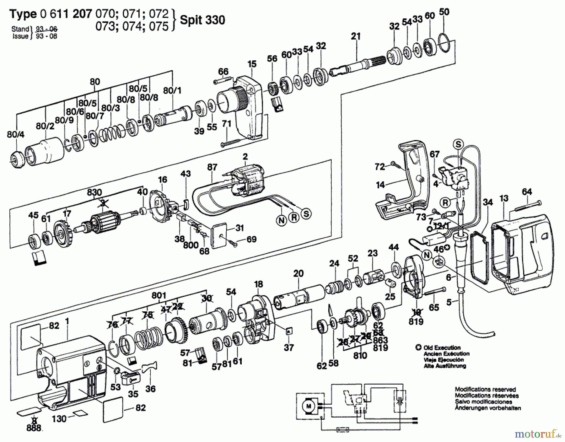  Bosch Werkzeug Bohrhammer 330 Seite 1