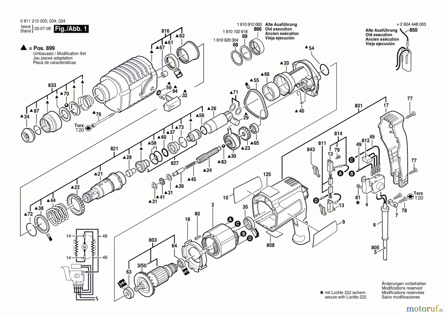  Bosch Werkzeug Bohrhammer UBH 2/20 S Seite 1