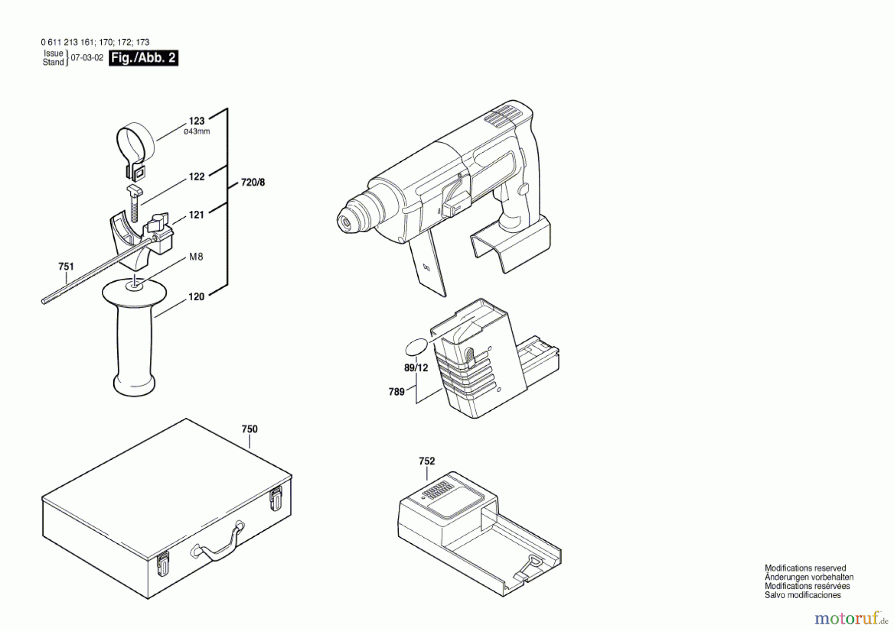  Bosch Akku Werkzeug Gw-Akku-Bohrhammer 324 V Seite 2