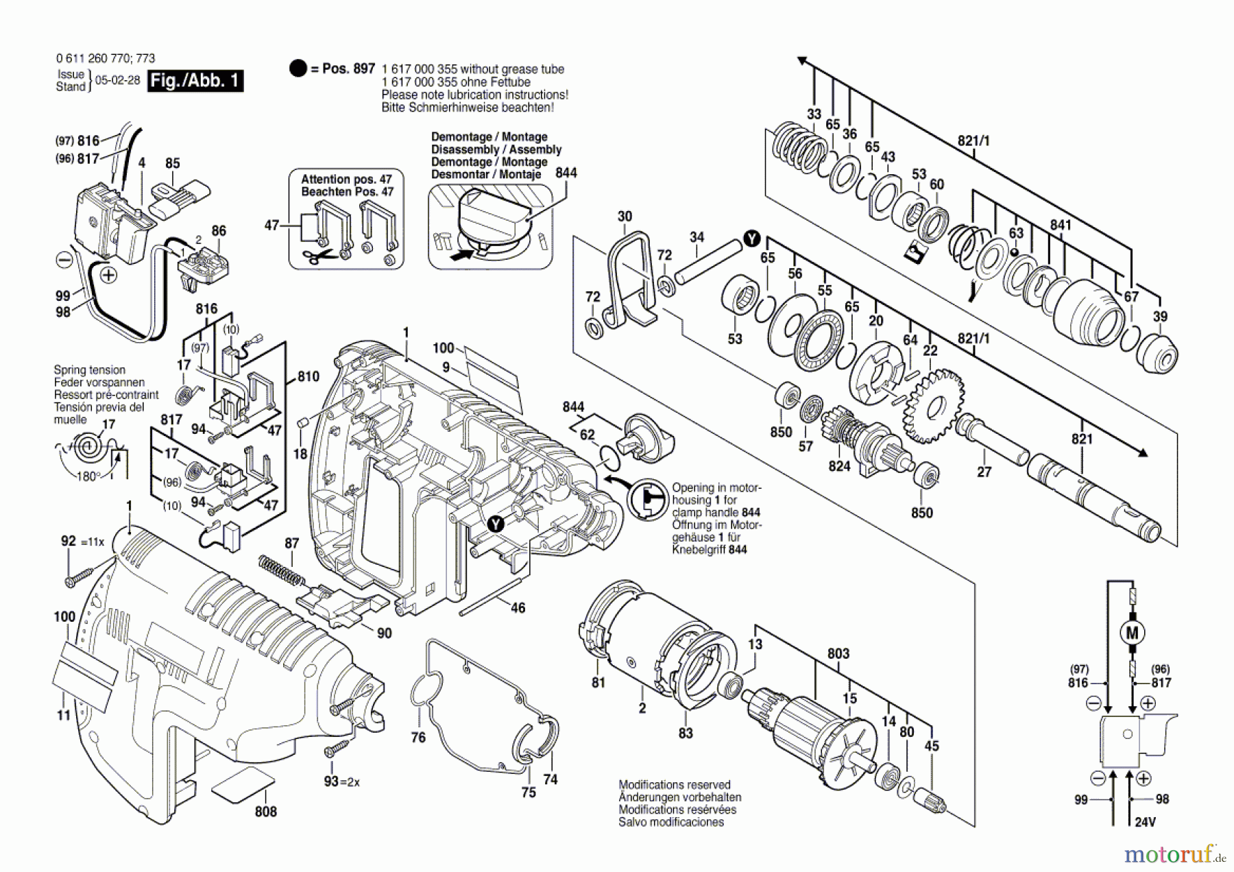  Bosch Akku Werkzeug Gw-Akku-Bohrhammer 327  1,7 Ah Seite 1