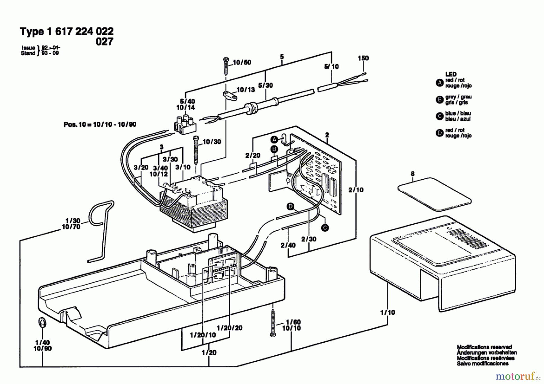  Bosch Werkzeug Batterie-Ladegerät ---- Seite 1