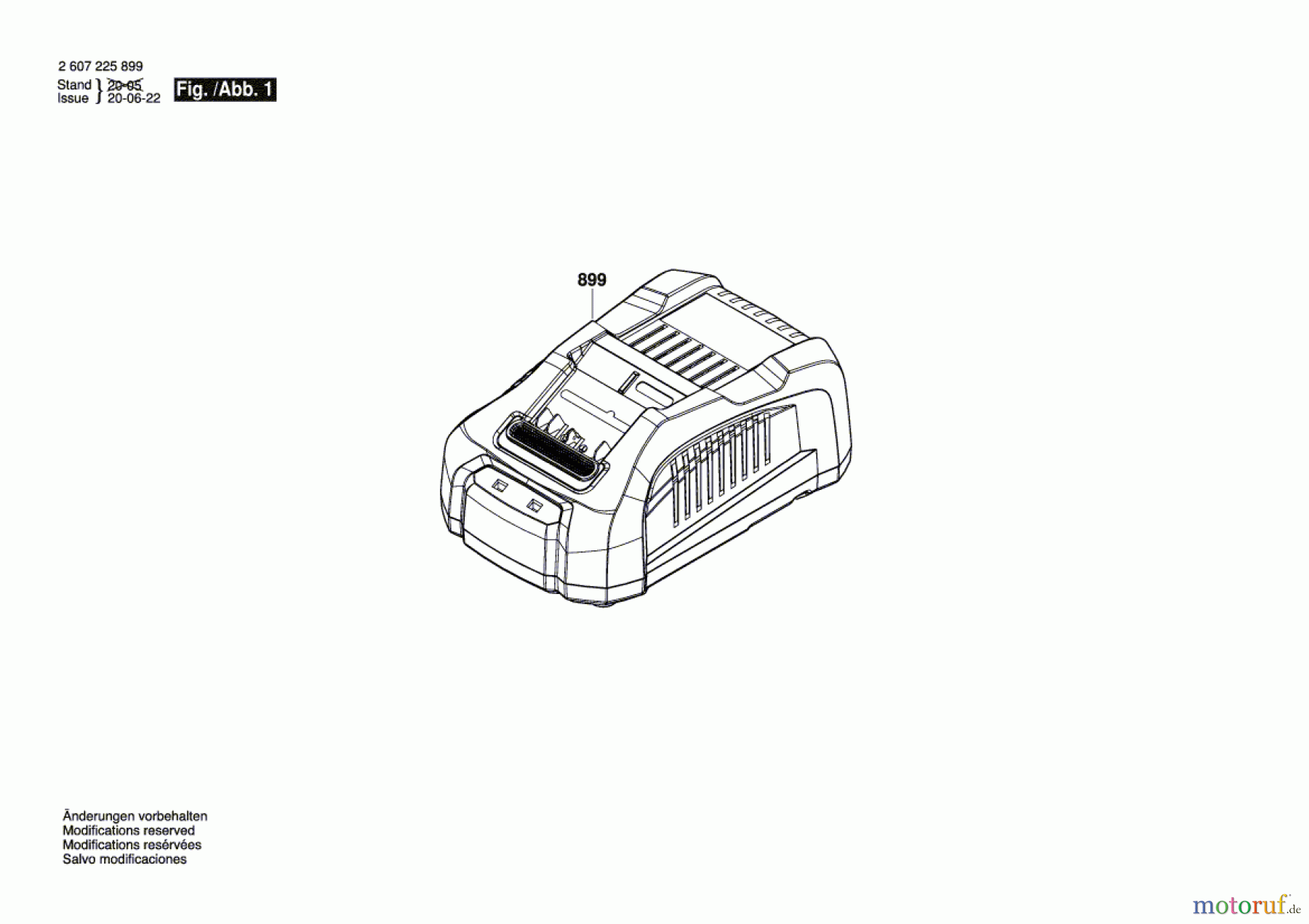  Bosch Werkzeug Schnell-Lader Ladegerät CV3680XA EM Seite 1
