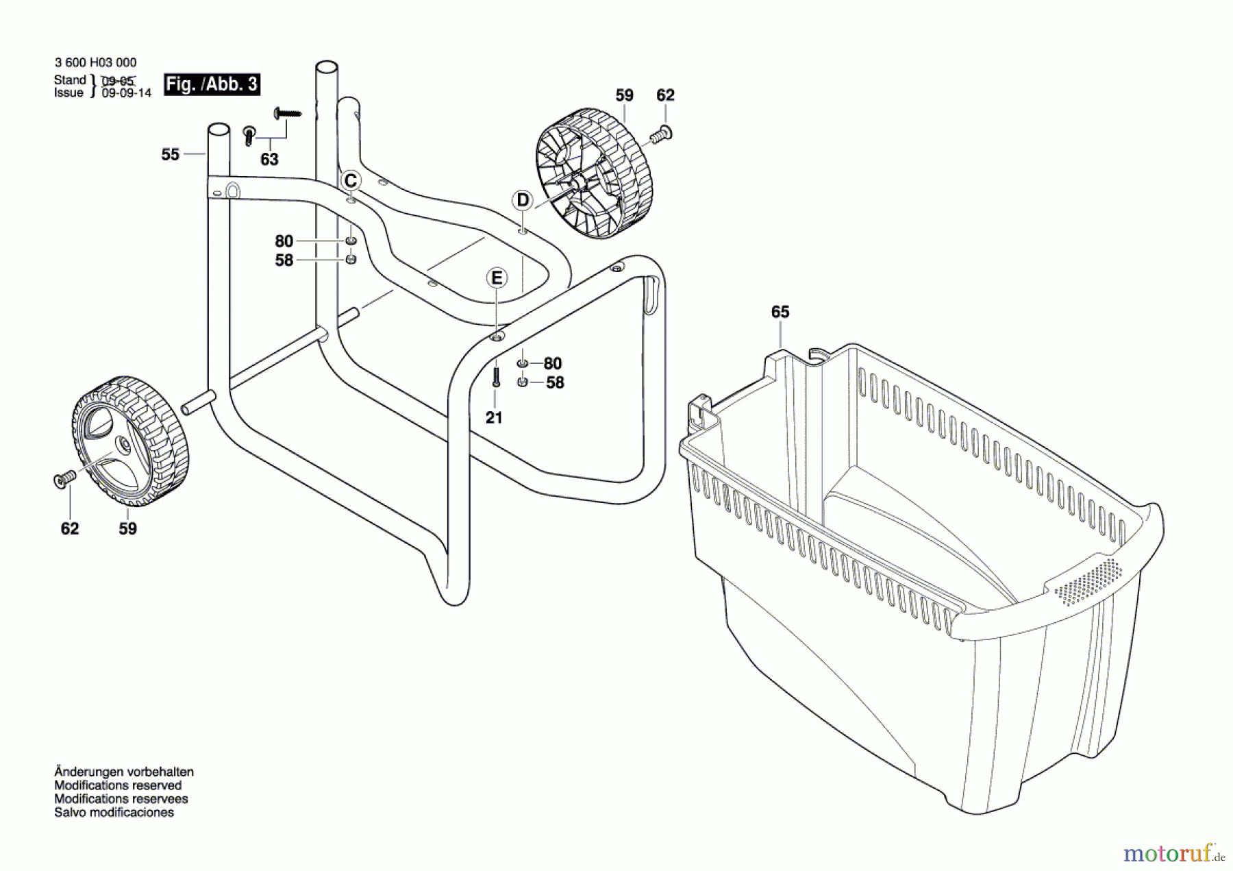  Bosch Gartengeräte Häcksler AXT 22 D Seite 3