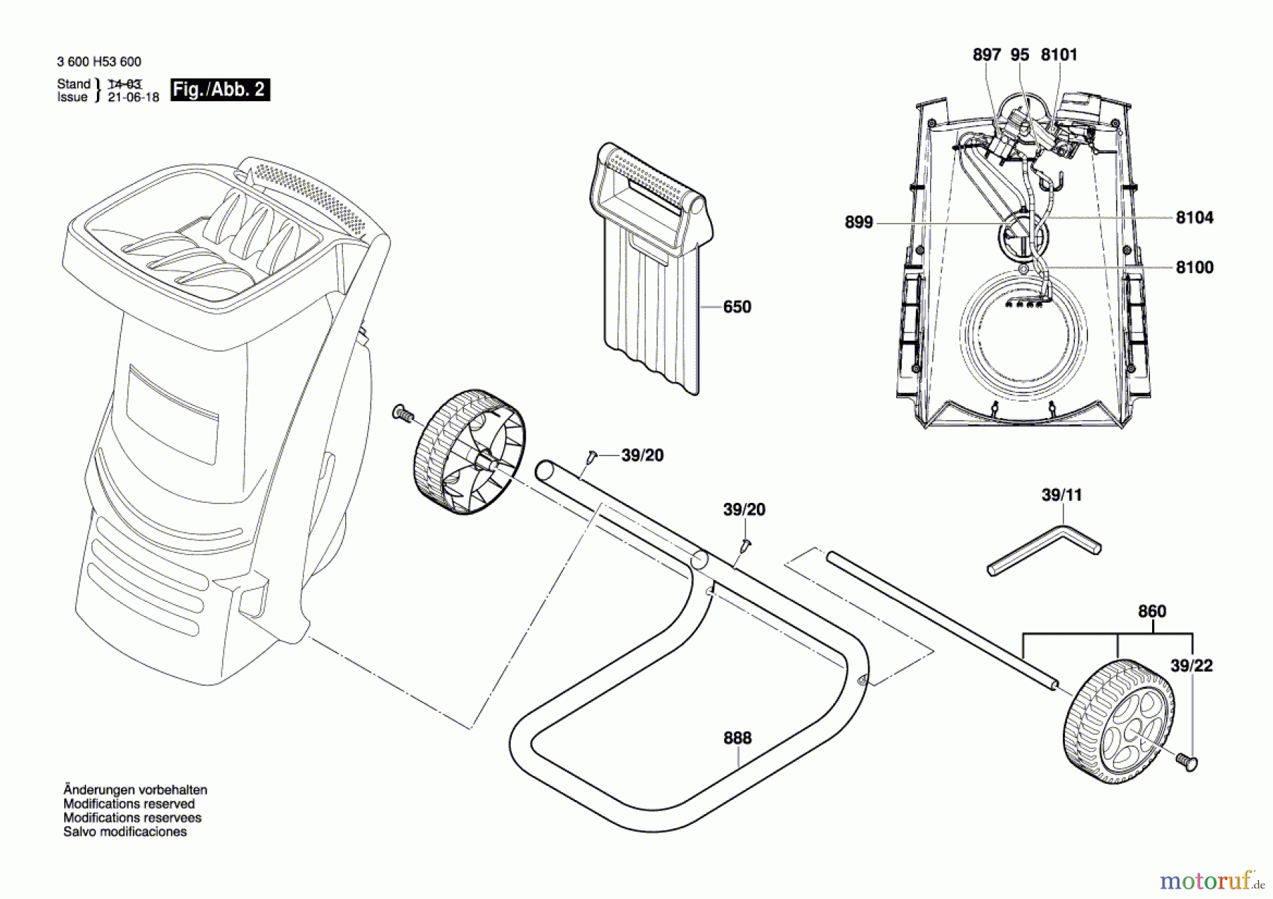  Bosch Gartengeräte Häcksler AXT RAPID 2200 Seite 2