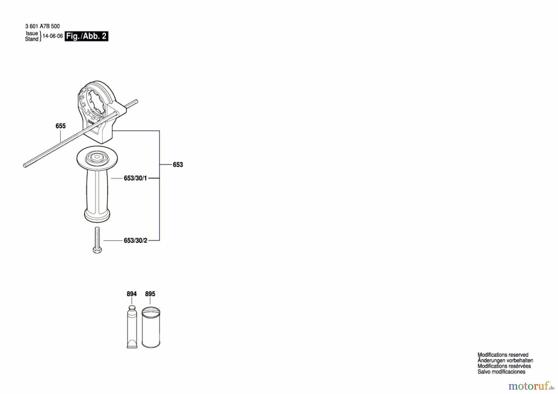  Bosch Werkzeug Schlagbohrmaschine GSB 19-2 RE Seite 2