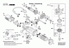 Bosch Winkelschleifer GWS 7-115 E Ersatzteile Seite 1