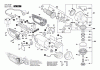 Bosch Winkelschleifer BAG 230-1 CLBF Ersatzteile Seite 1