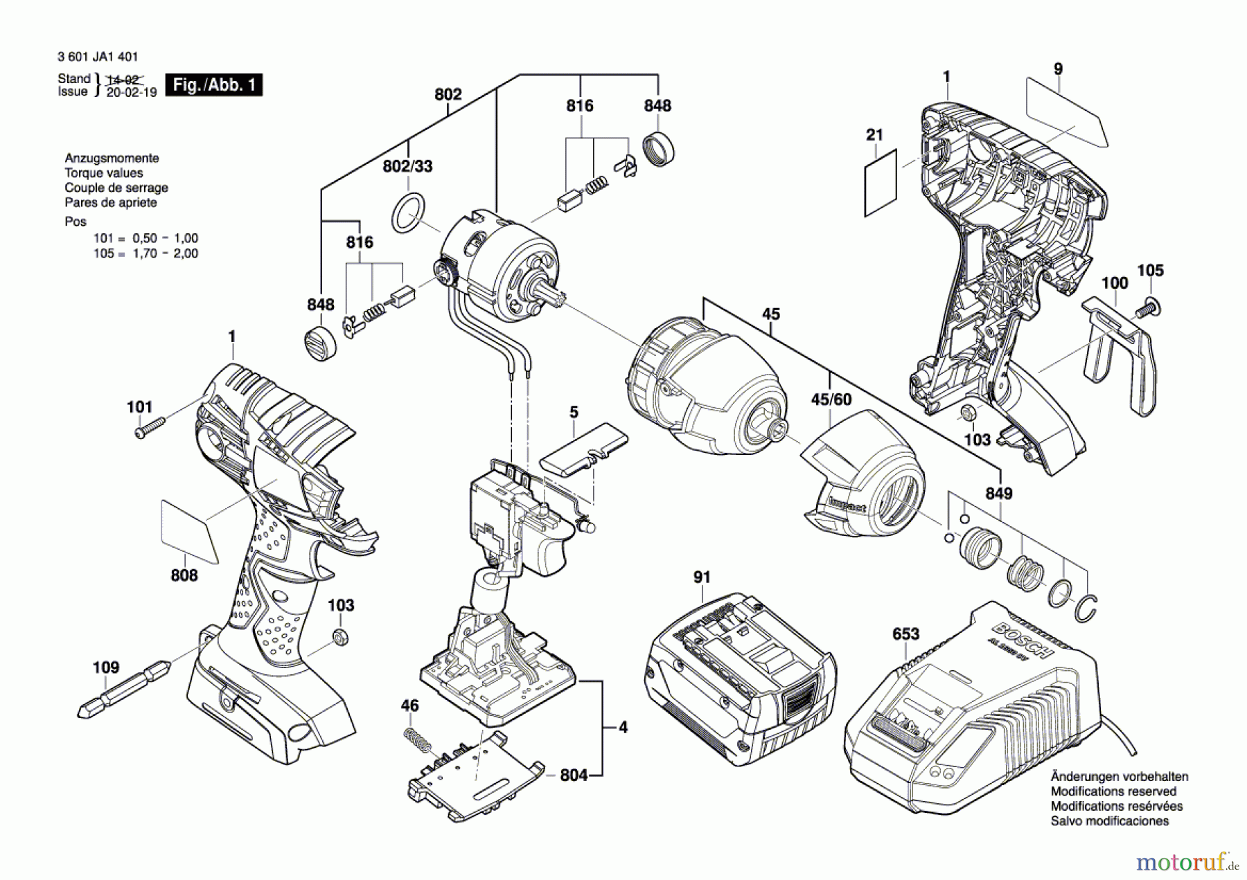  Bosch Werkzeug Schlagschrauber GDR 14,4 V-LI Seite 1