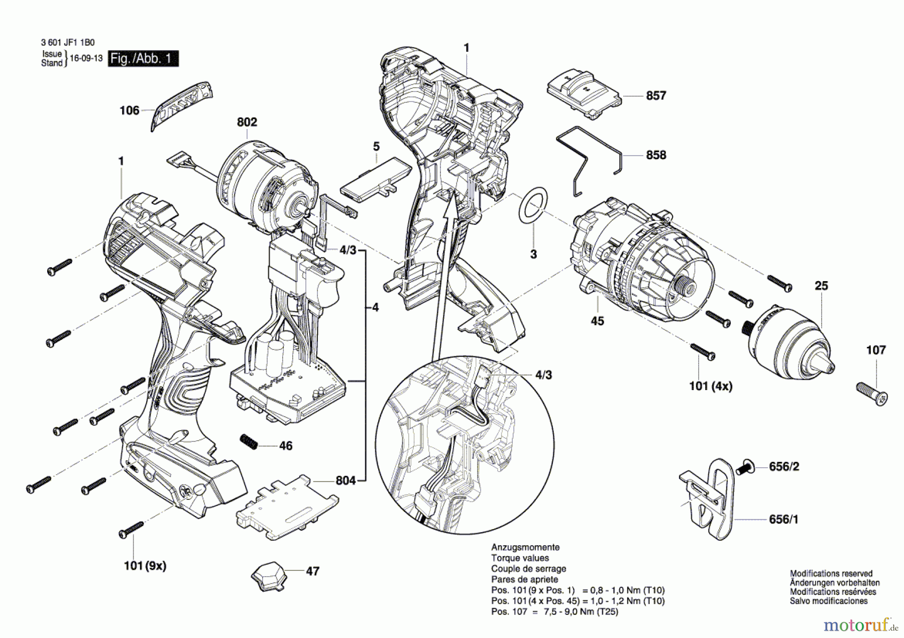  Bosch Akku Werkzeug Akku-Schlagbohrschrauber GSB 14,4 VE-EC Seite 1