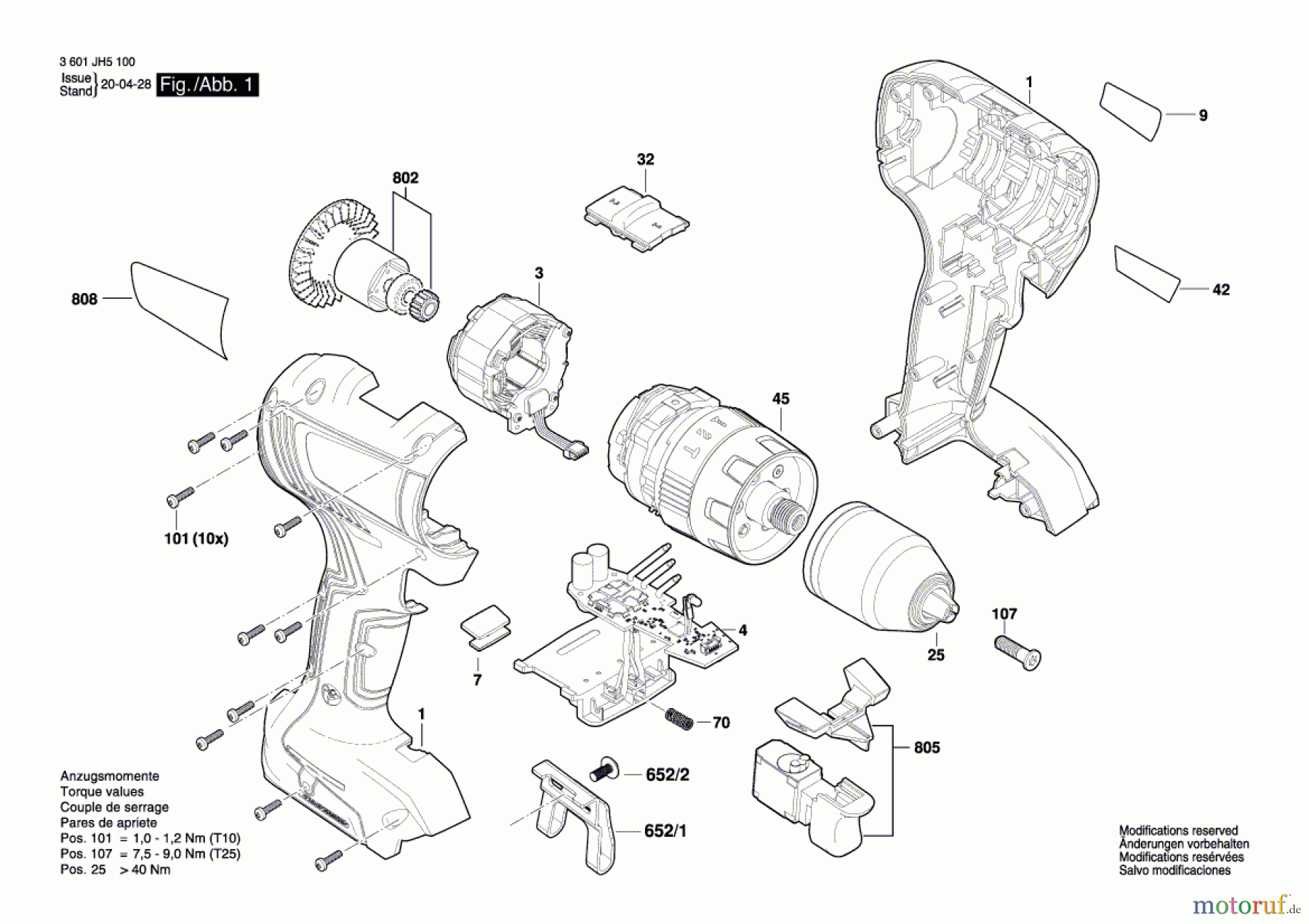  Bosch Akku Werkzeug Akku-Schlagbohrschrauber GSB 18V-55 Seite 1