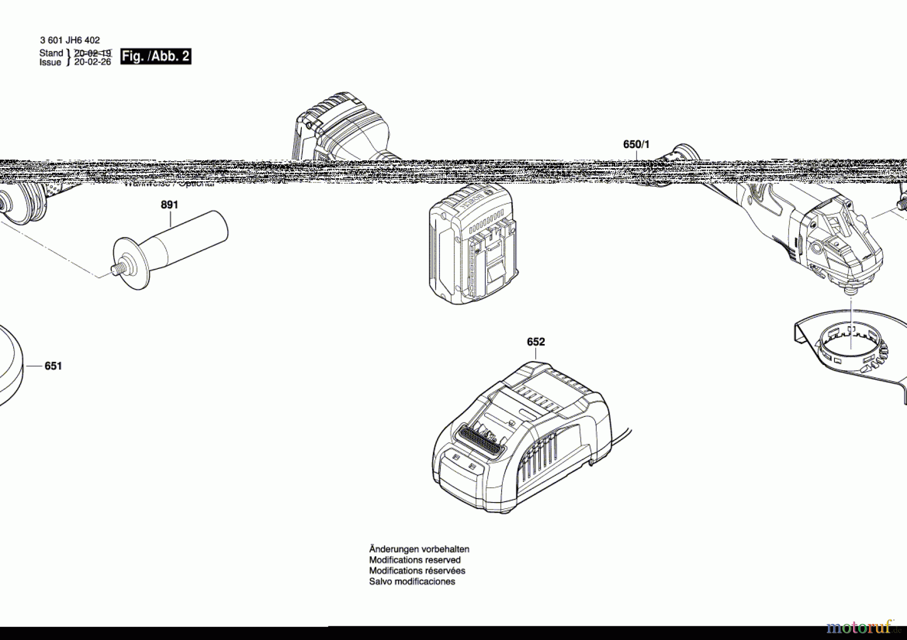  Bosch Akku Werkzeug Akku-Winkelschleifer GWS 18V-15 C Seite 2