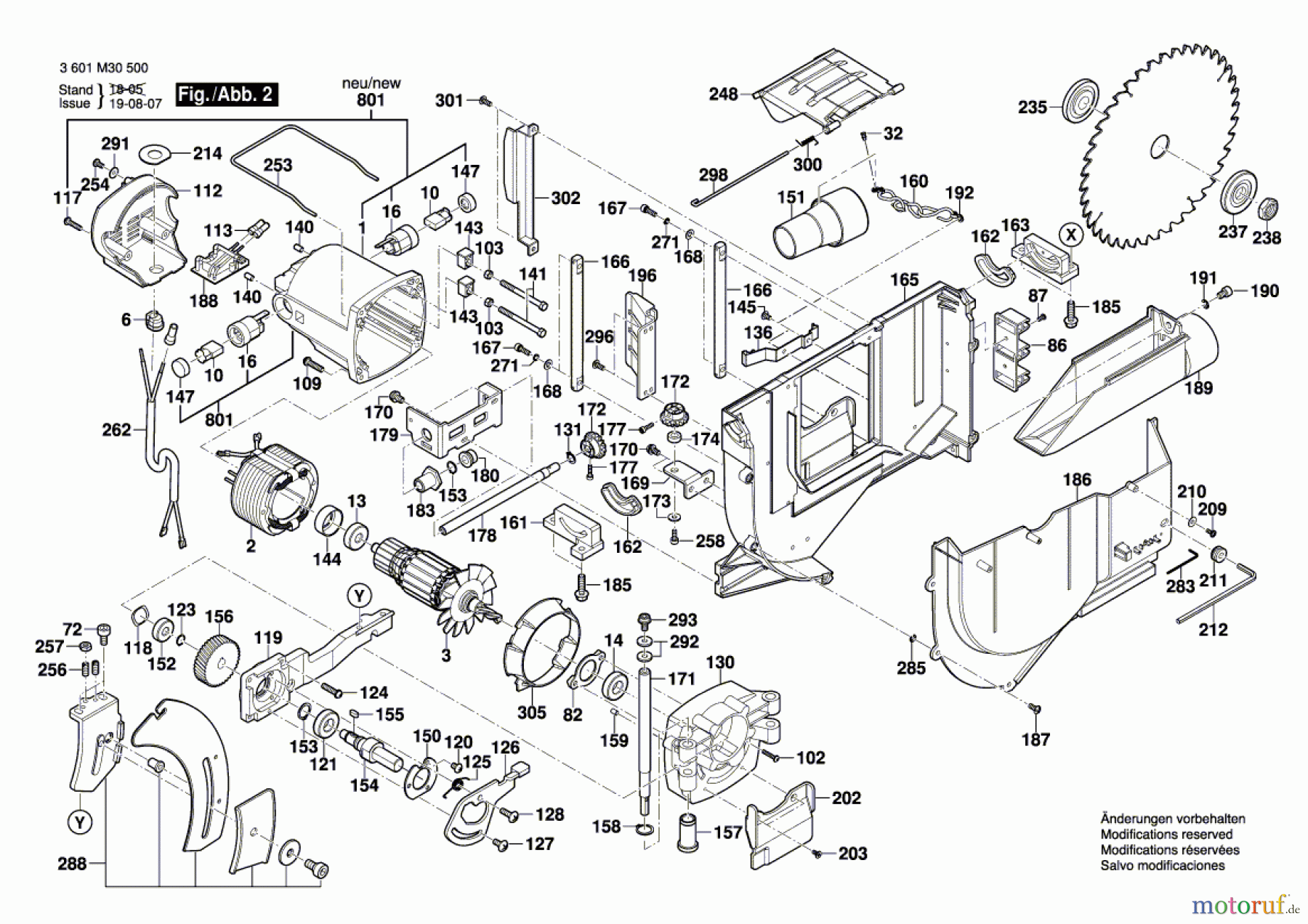  Bosch Werkzeug Tischkreissäge GTS 10 J Seite 2