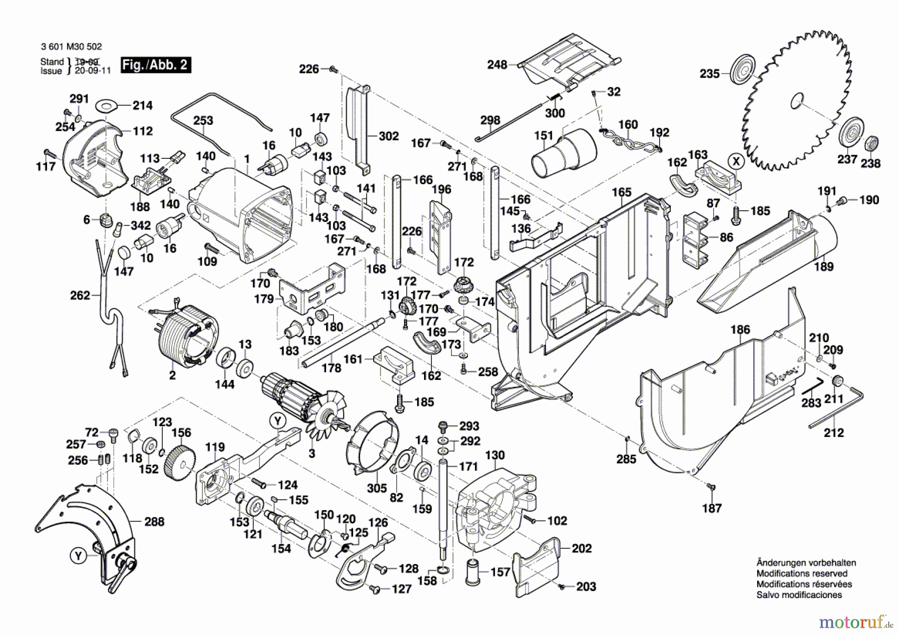  Bosch Werkzeug Tischkreissäge GTS 10 J Seite 2