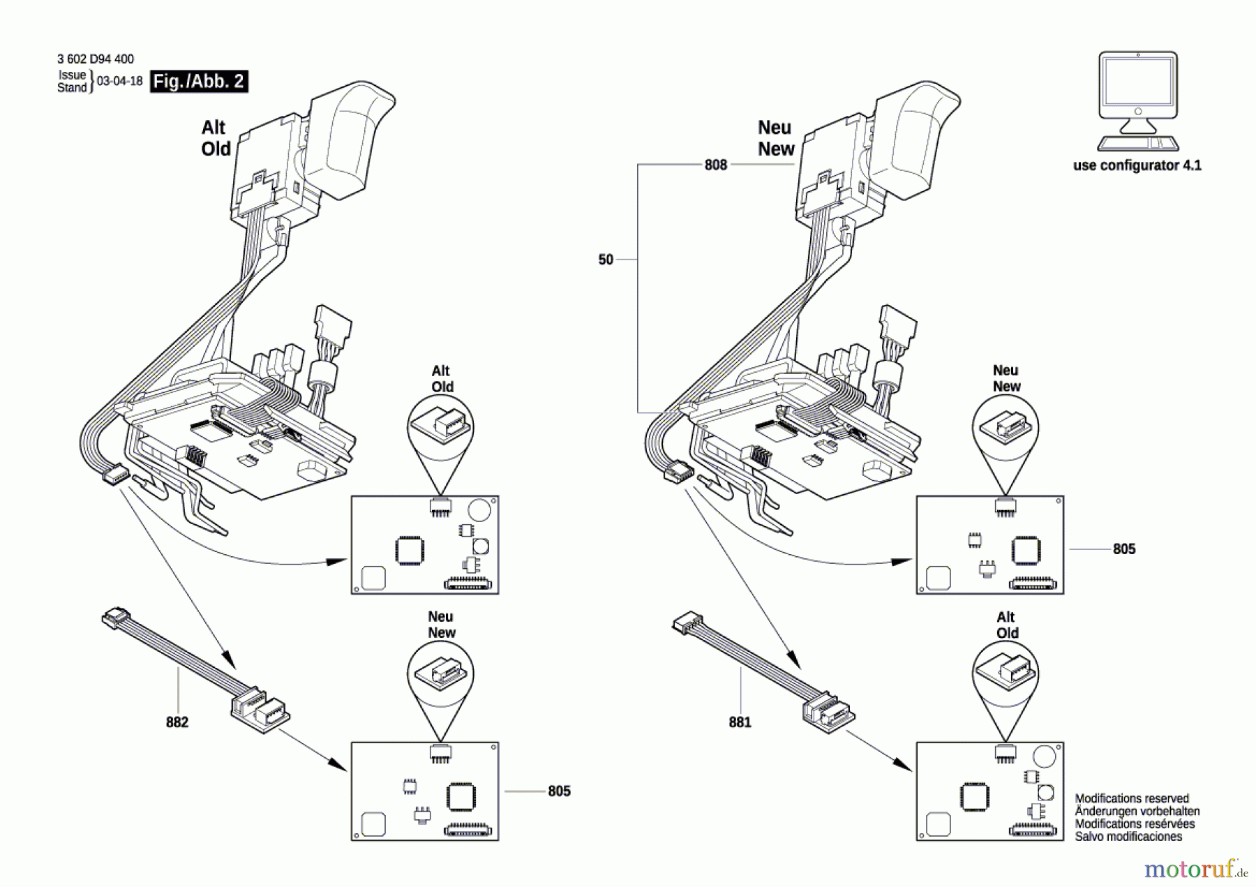  Bosch Akku Werkzeug Iw-Akku-Schrauber EXACT ION 2-700 Seite 2