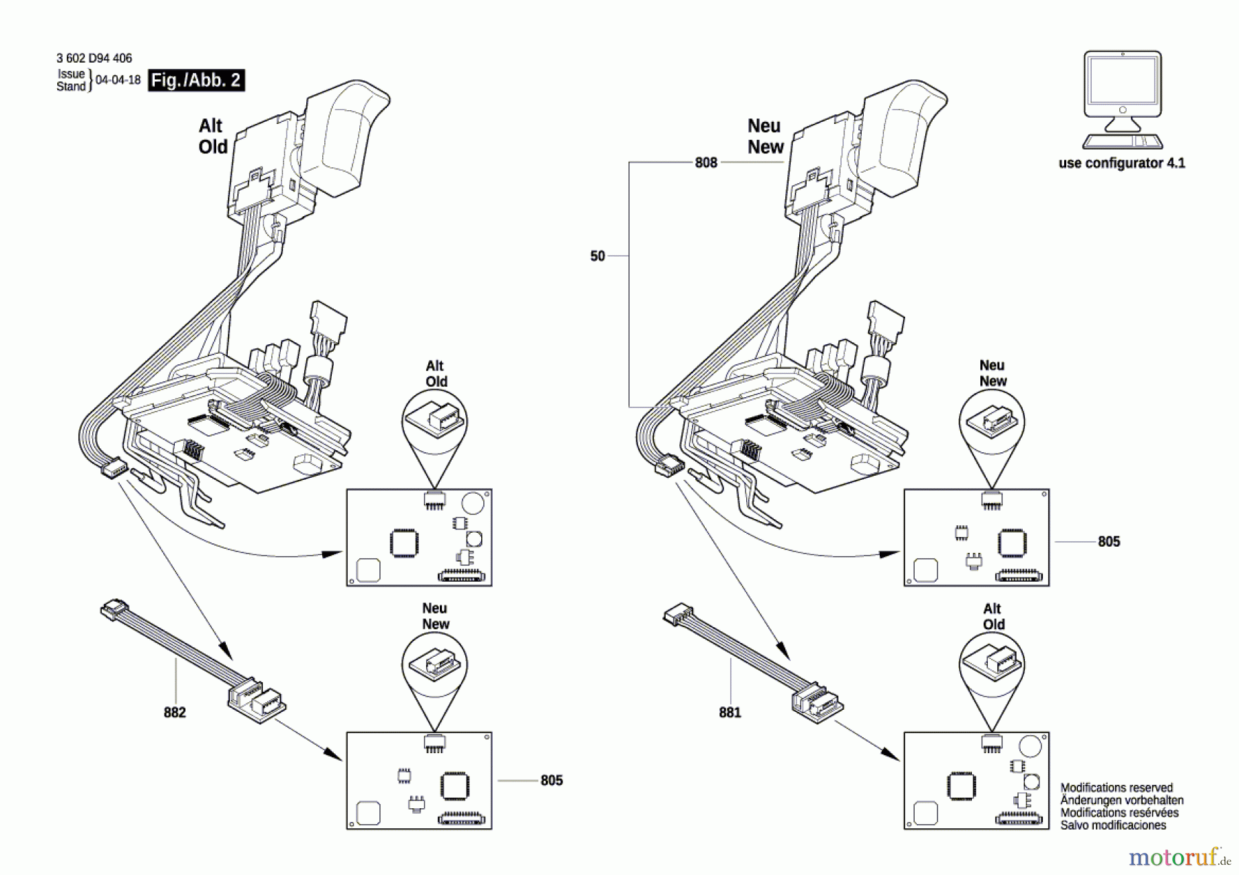  Bosch Akku Werkzeug Iw-Akku-Schrauber EXACT ION 12-700 WK Seite 2