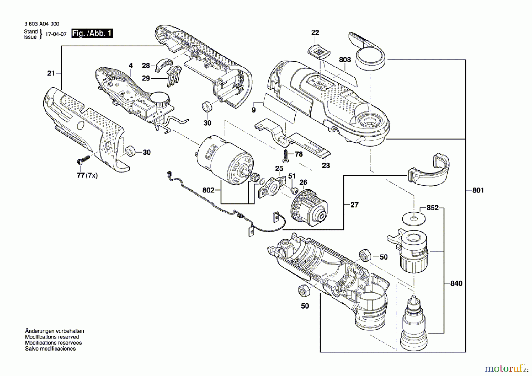  Bosch Werkzeug Multifunktionswerkzeug AdvancedMulti 18 Seite 1