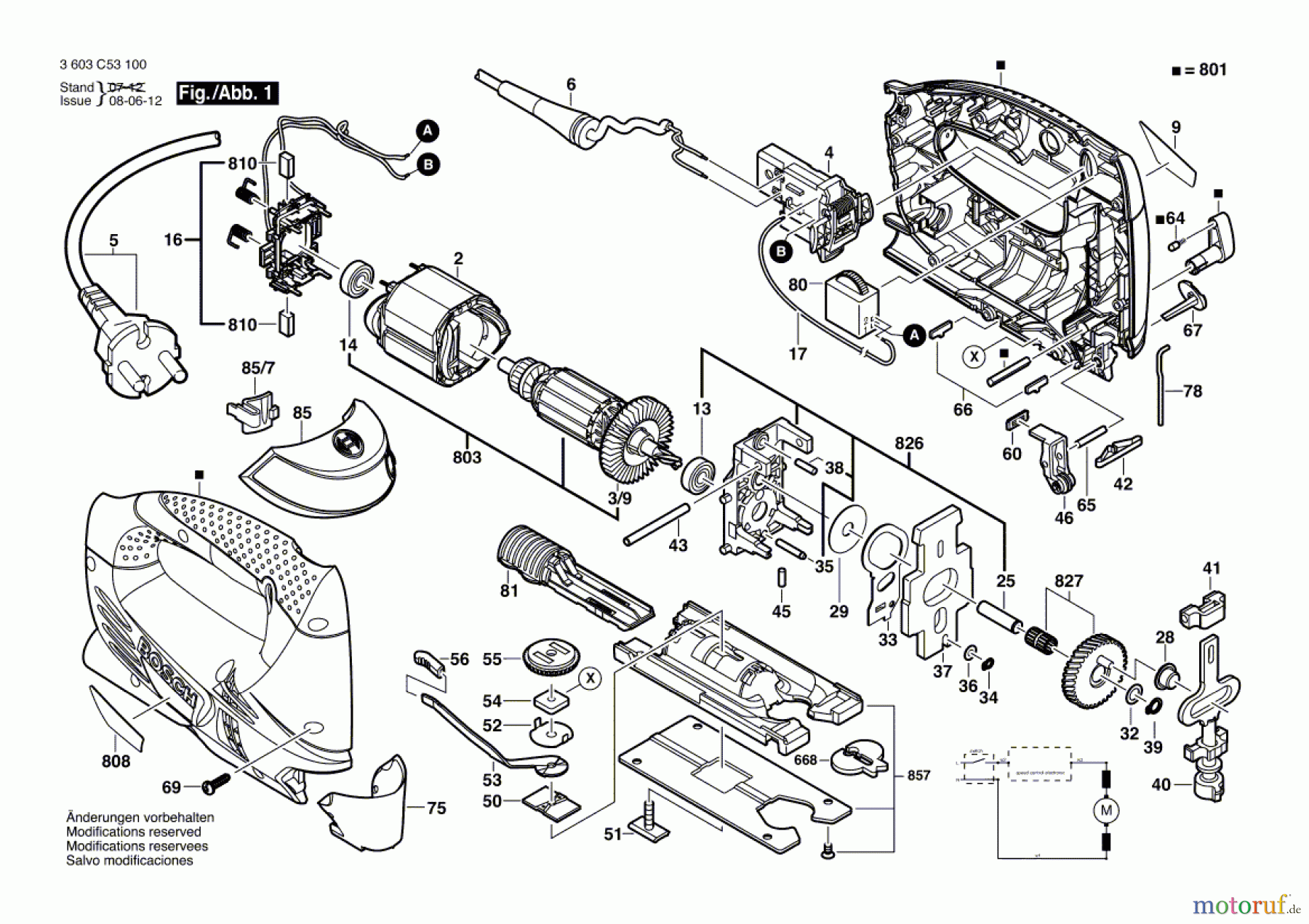  Bosch Werkzeug Stichsäge PST 900 PEL Seite 1