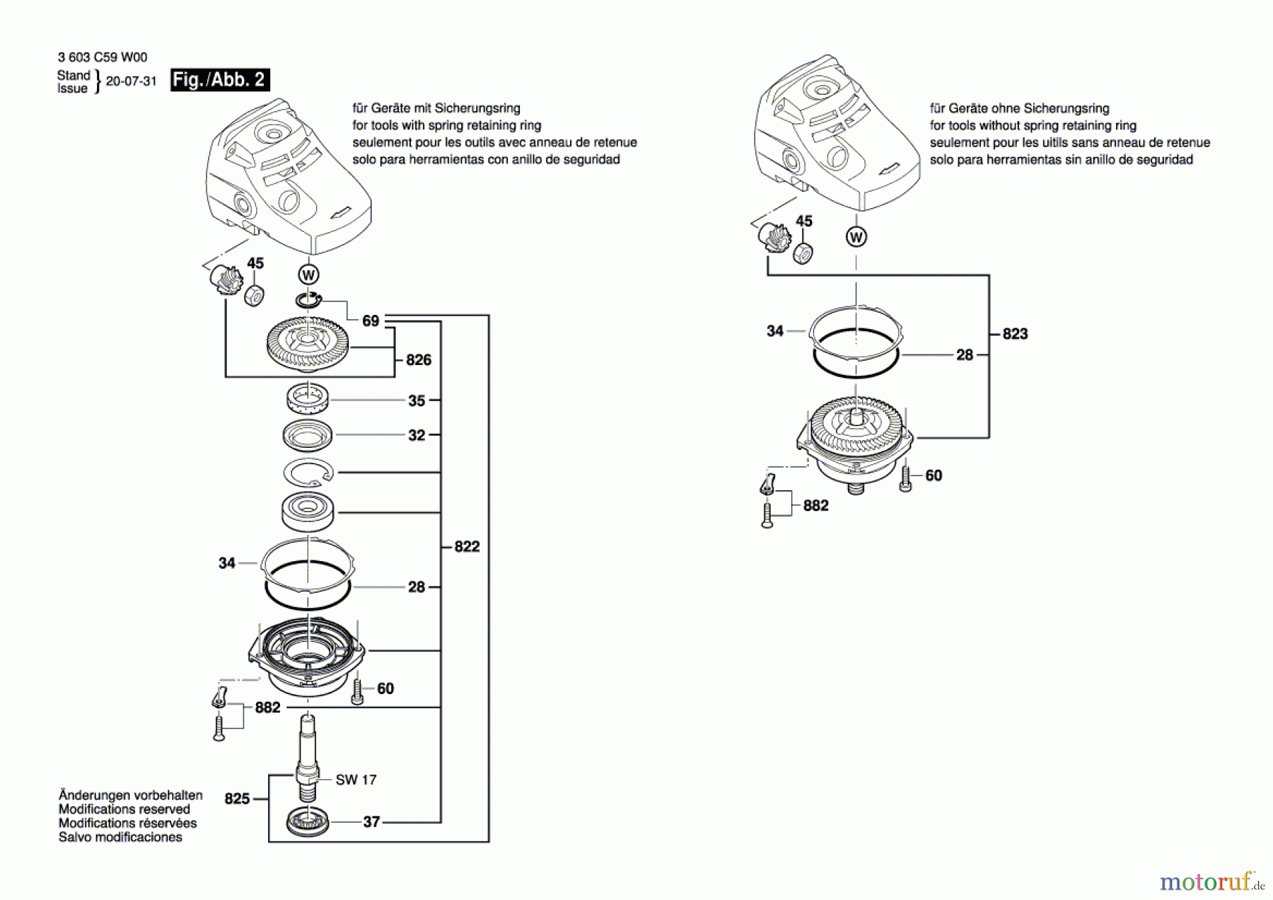  Bosch Werkzeug Winkelschleifer PWS 20-230 Seite 2