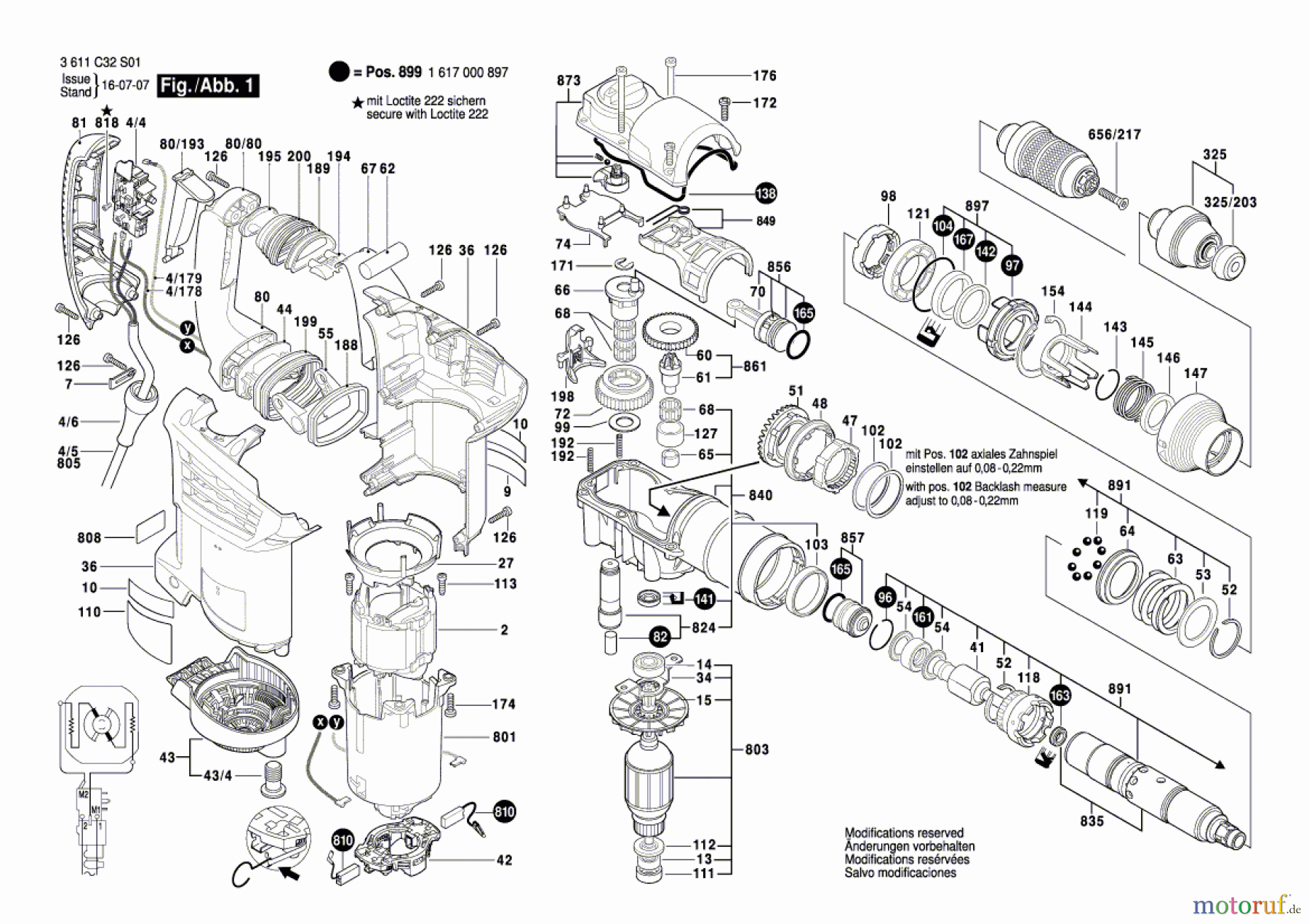  Bosch Werkzeug Bohrhammer SPIT 343 Seite 1