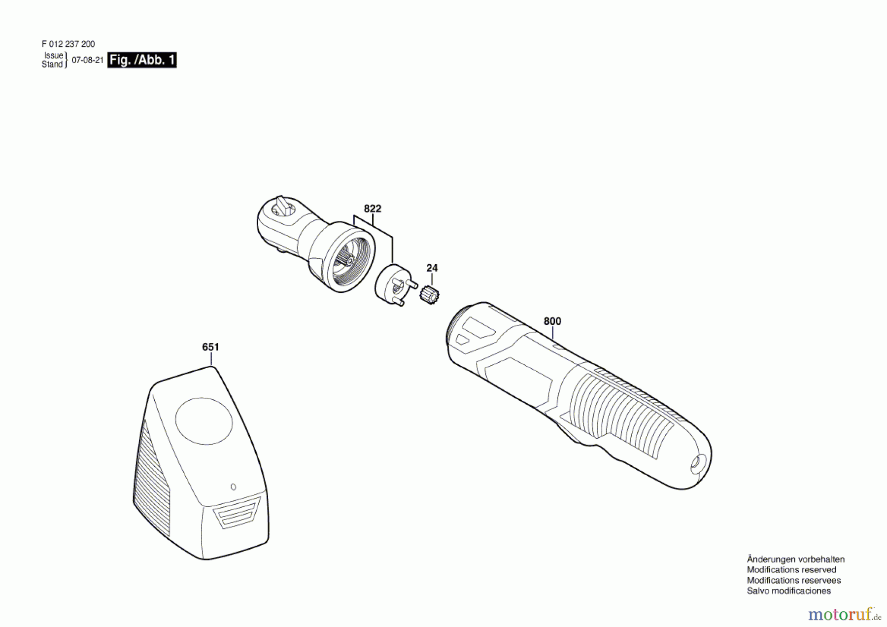  Bosch Akku Werkzeug Akku-Bohrschrauber 2570 Seite 1